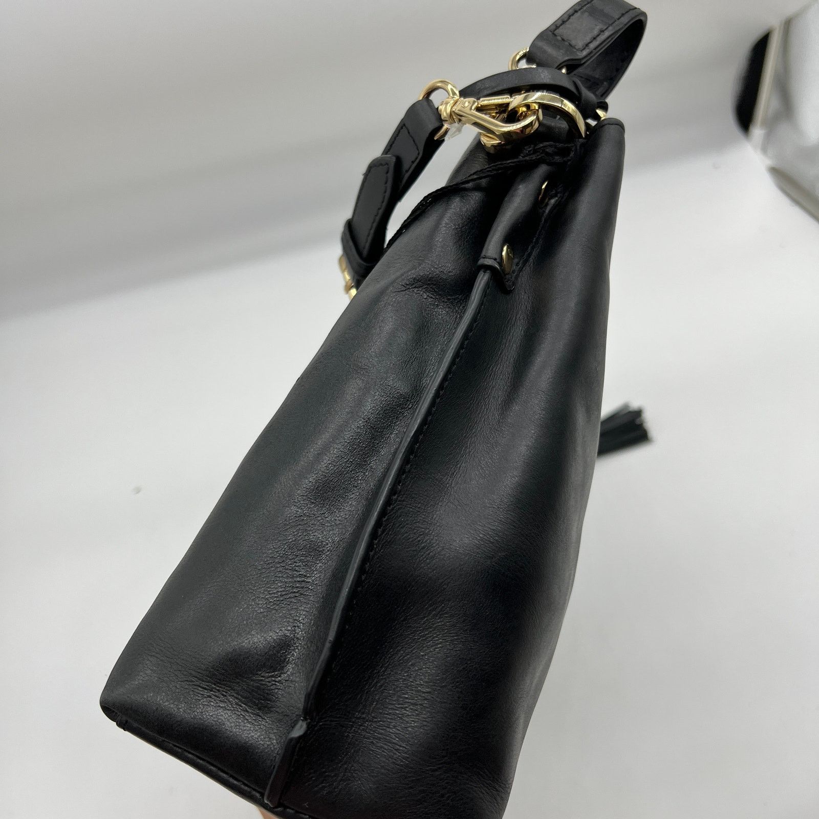 Other LODIS Womens Purse Glazed Leather Darcy Shoulder Size ONE SIZE - 9 Thumbnail