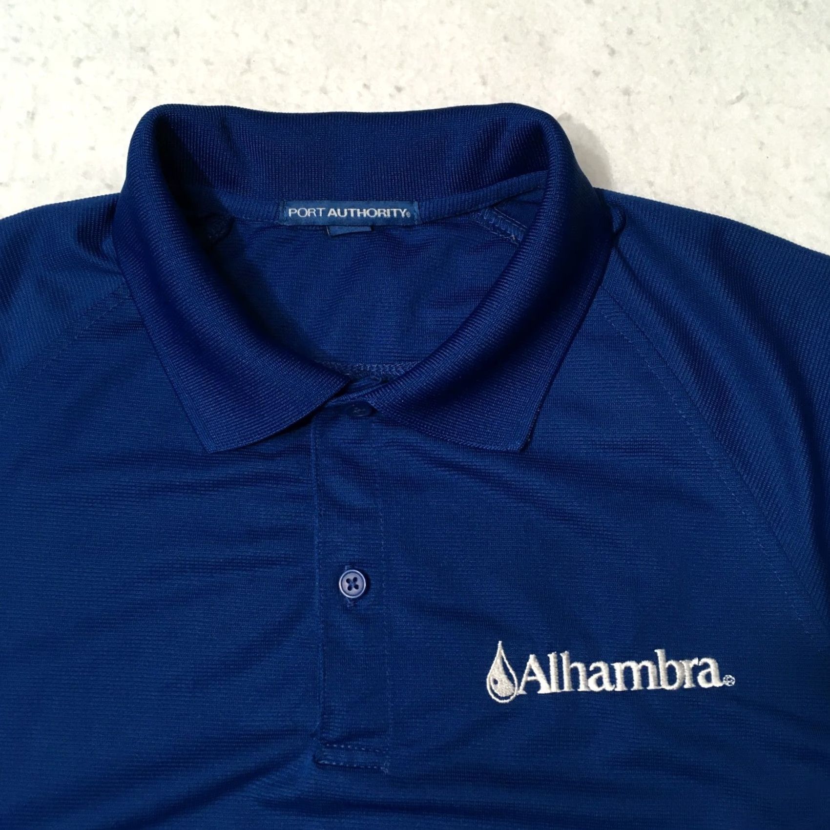 Port Authority Port Authority ALHAMBRA WATER Polo Shirt Men MEDIUM Blue Golf Cotton Polyester Short Sleeve Shirt Mens Size US M / EU 48-50 / 2 - 2 Thumbnail