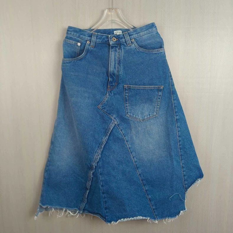 Loewe Loewe Irregular jeans Size 25" / US 0 / IT 36 - 1 Thumbnail