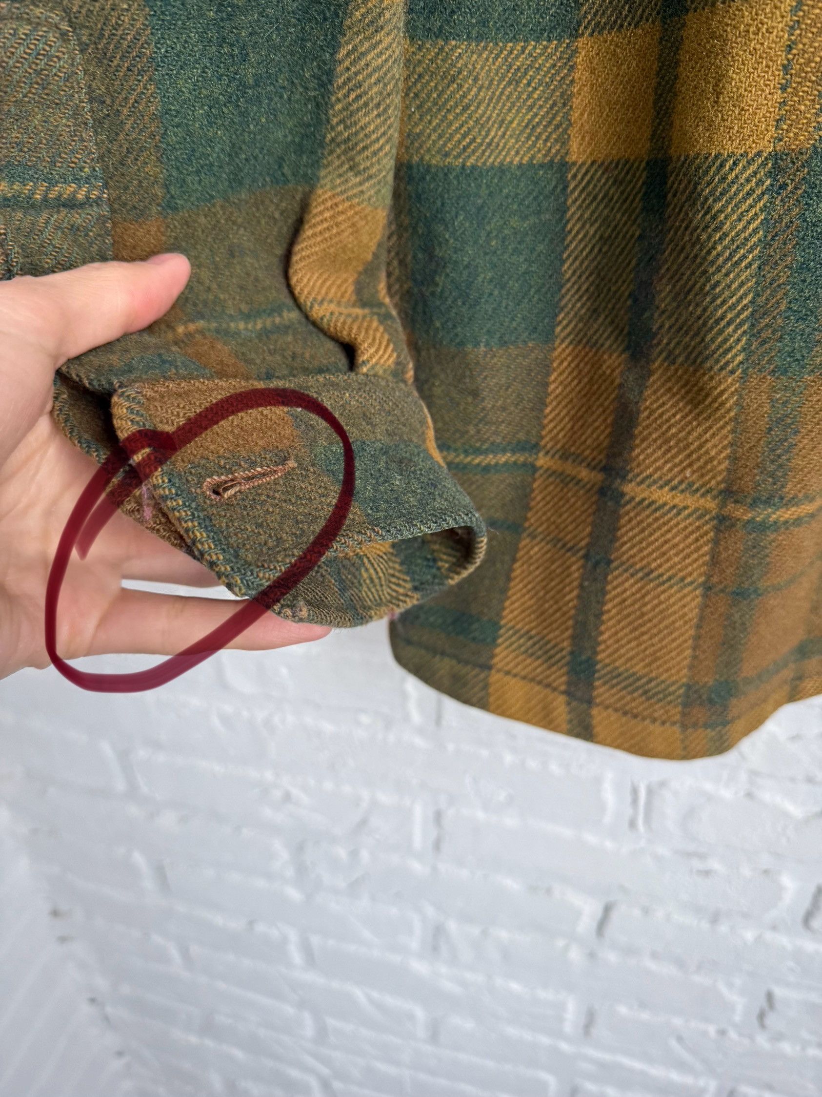 Woolrich Woolen Mills Vintage 1950s WOOLRICH Wool hunting Plaid over Shirt Jacket Size US M / EU 48-50 / 2 - 8 Thumbnail