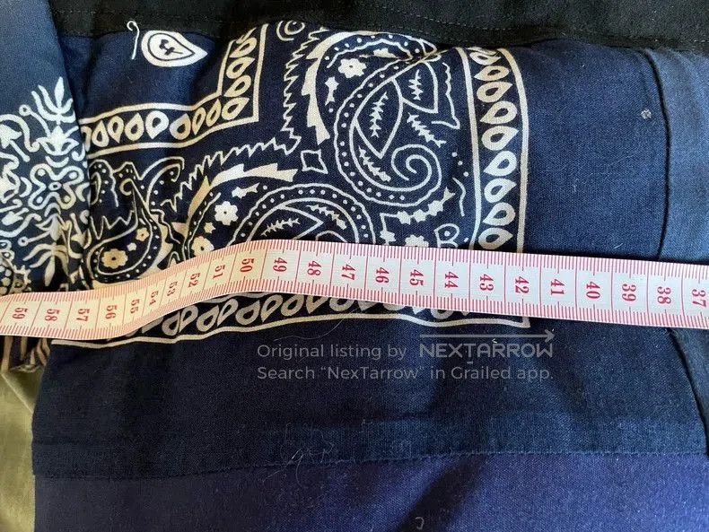 READYMADE Readymade Classic Paisley Down Jacket. Size US M / EU 48-50 / 2 - 8 Thumbnail