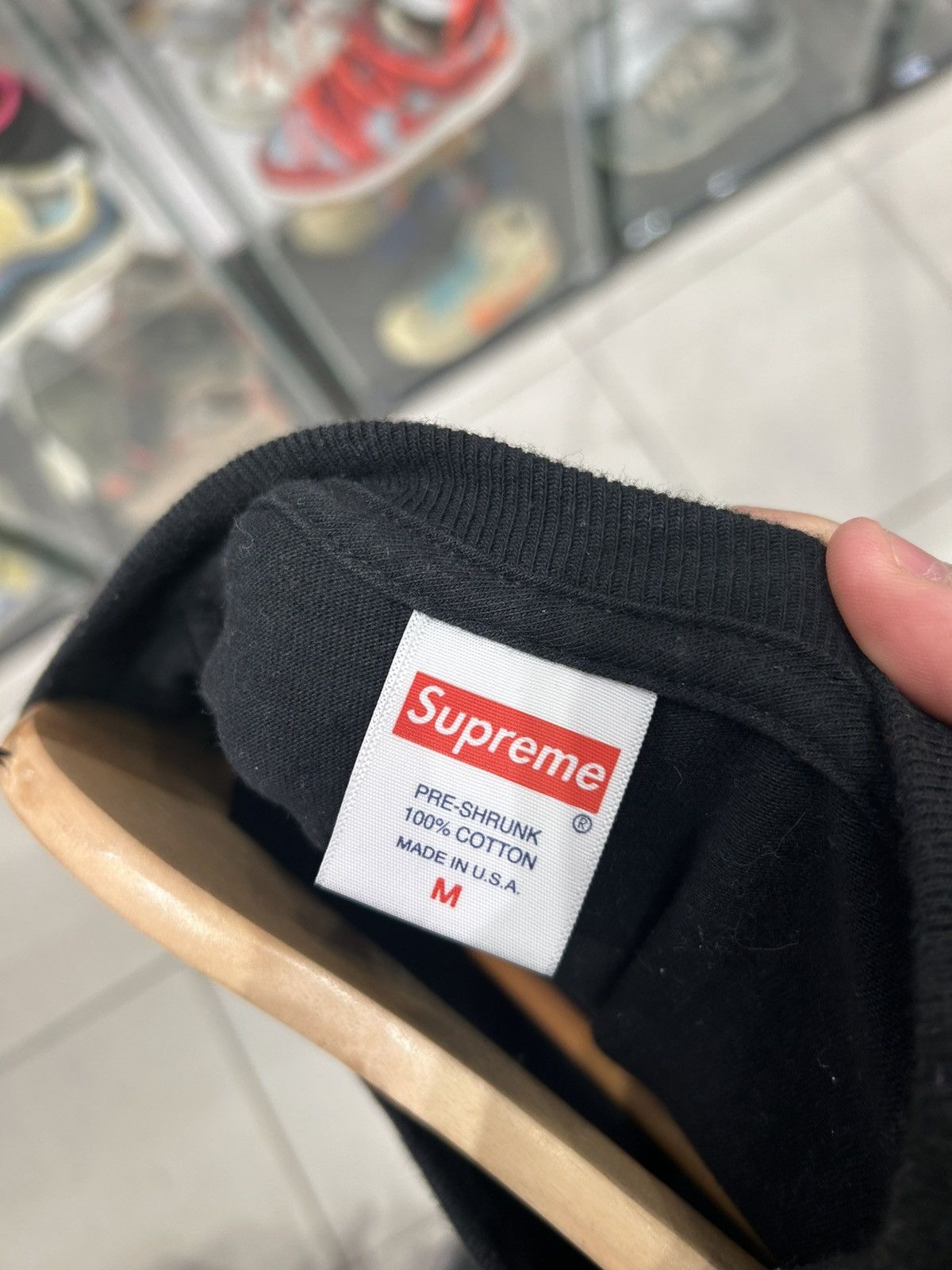 Supreme Supreme ear tee Size US M / EU 48-50 / 2 - 5 Thumbnail