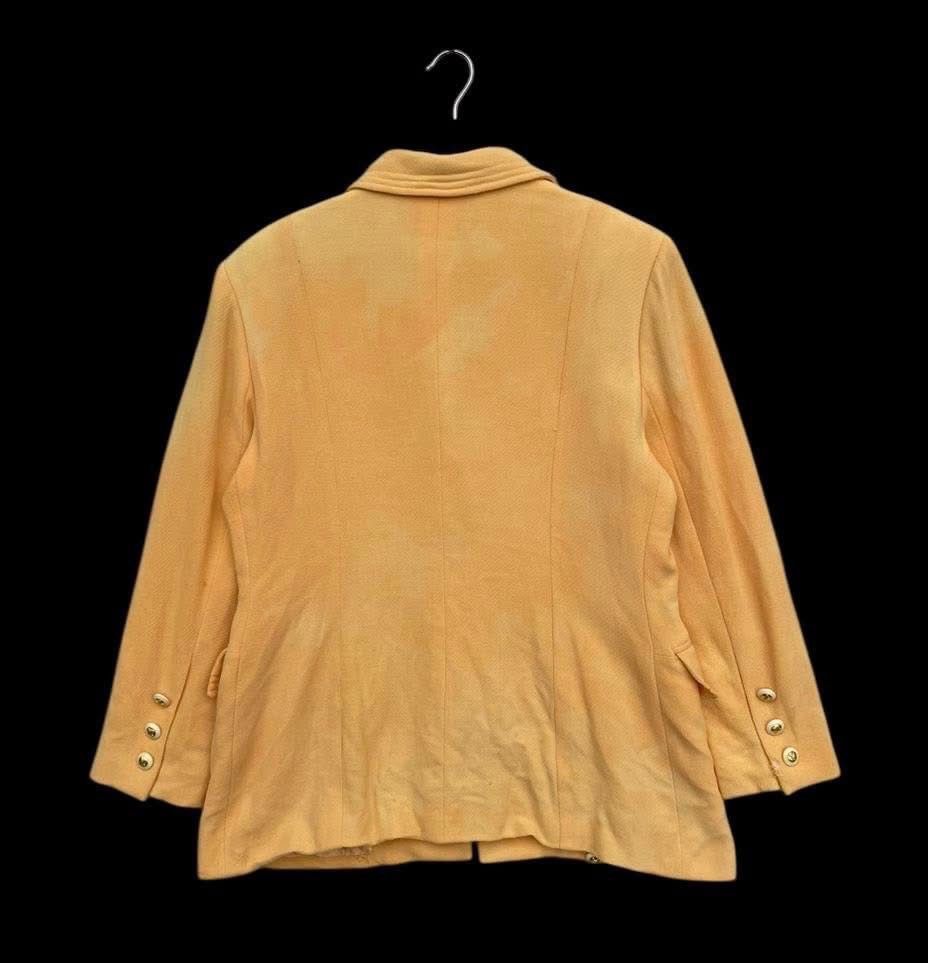 Celine RARE🔥 Celine Wool Jacket Button Closure 100% Silk Jacket Size US M / EU 48-50 / 2 - 5 Thumbnail