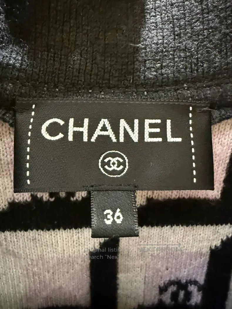 Chanel Chanel Black cashmere blend coat Size XS / US 0-2 / IT 36-38 - 5 Thumbnail