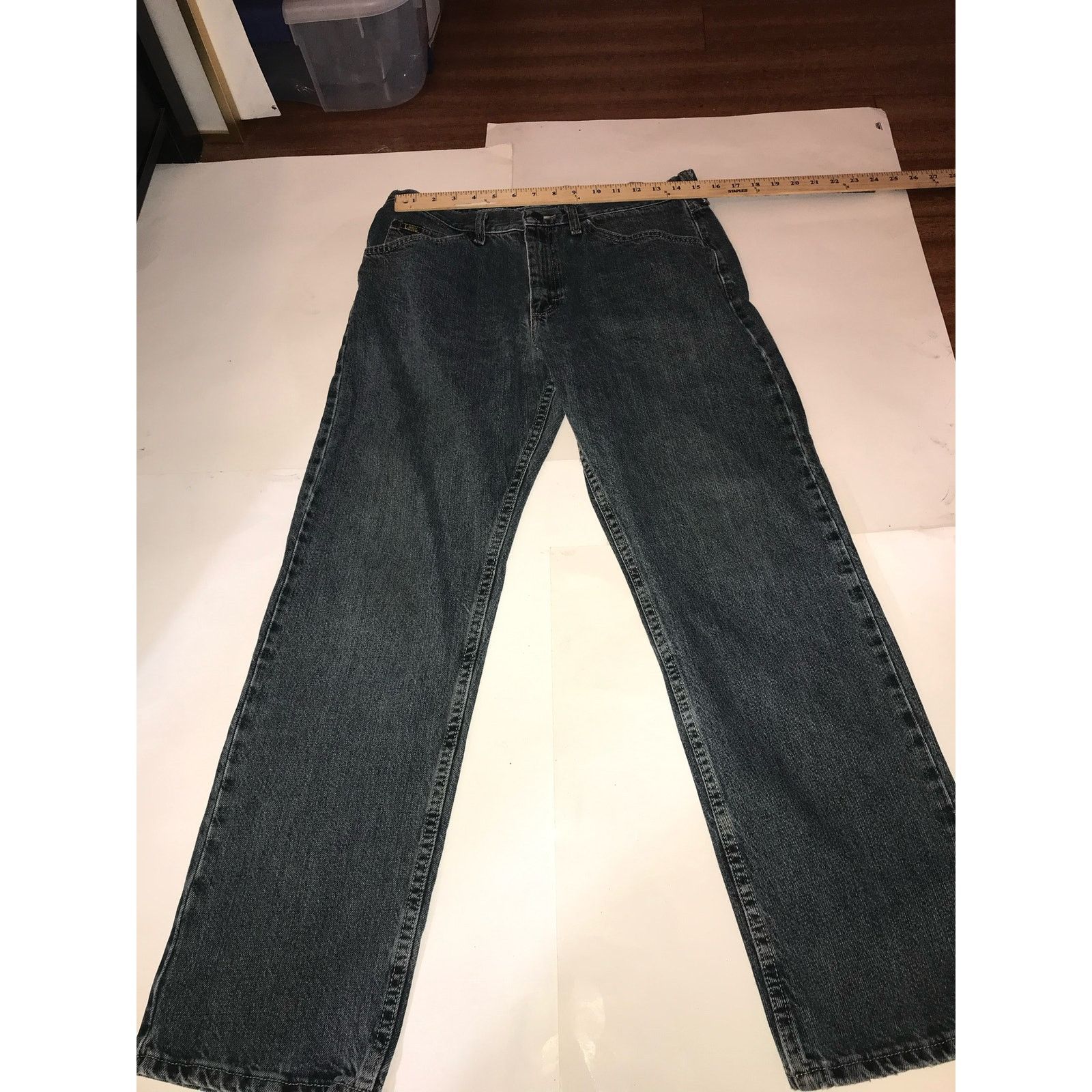 Lee LEE JEANS MEN'S 34X30 BLUE REGULAR FIT Size US 34 / EU 50 - 6 Thumbnail