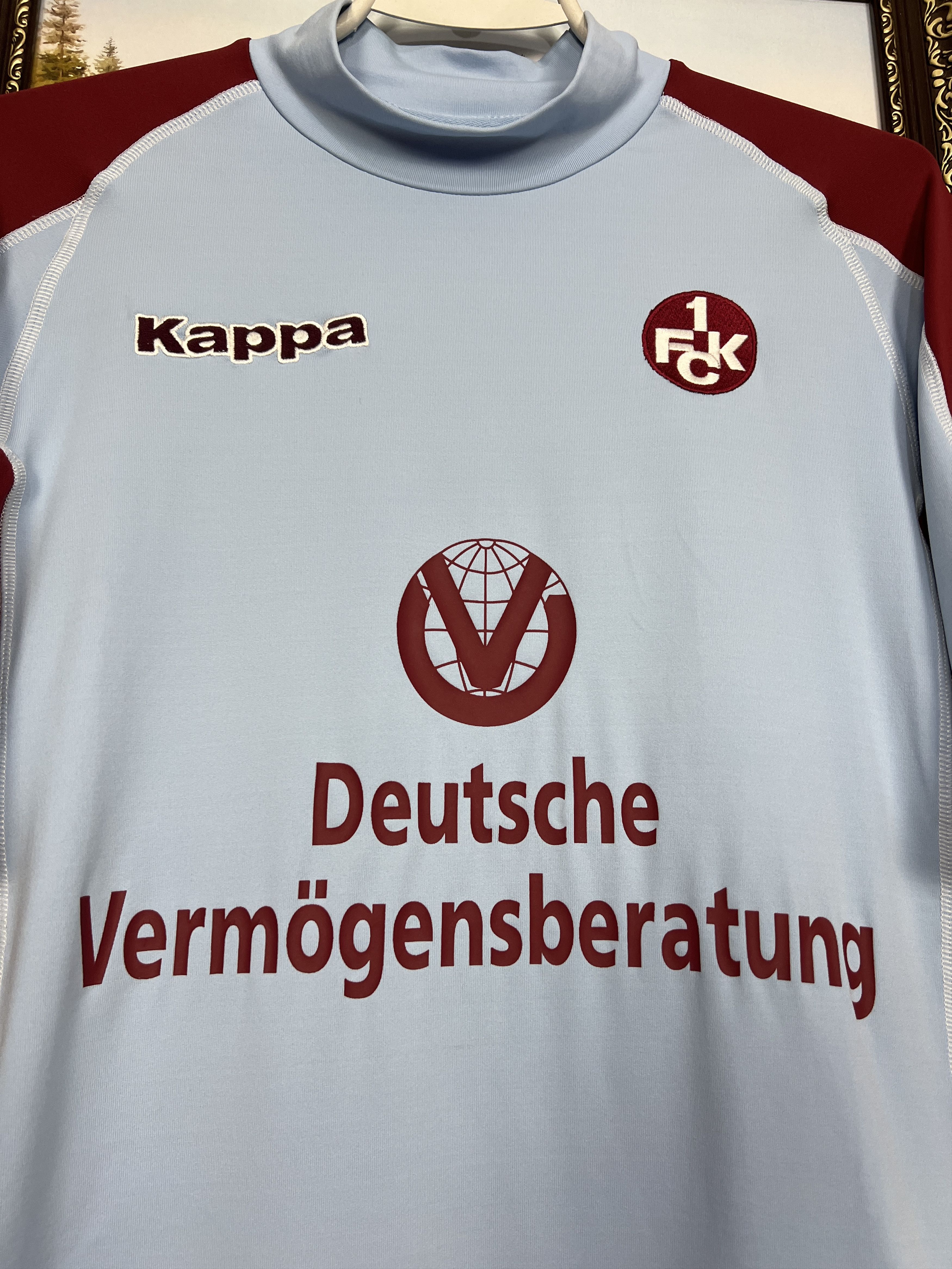 Kappa 1. FC Kaiserslautern football shirt Soccer Jersey Trikot Size US M / EU 48-50 / 2 - 3 Thumbnail