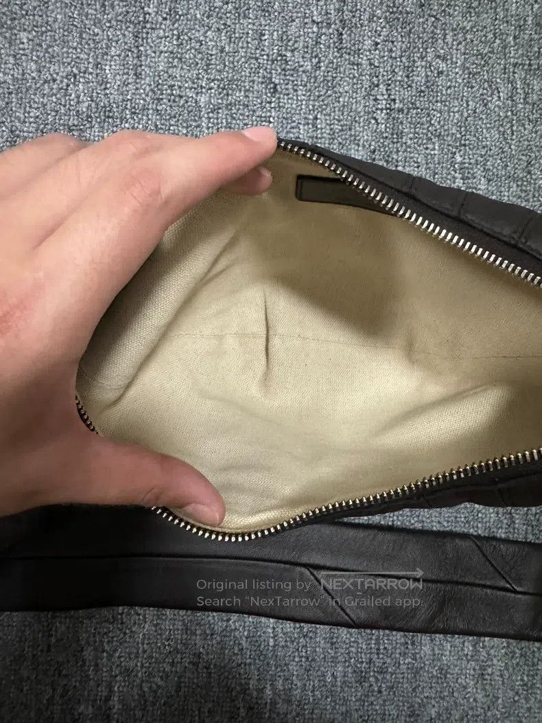Lemaire LEMAIRE Small deep chocolate-colored sheepskin horn bag Size ONE SIZE - 9 Thumbnail