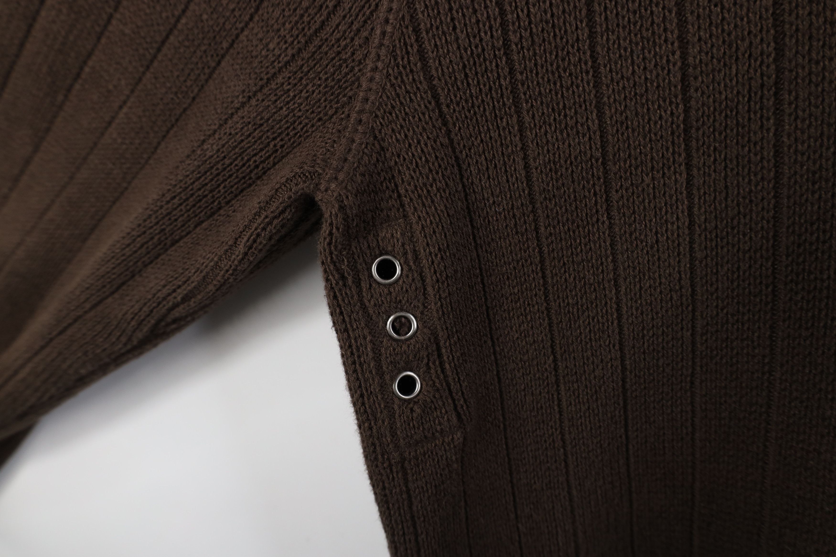 Eddie Bauer × Vintage Vintage Eddie Bauer Heavyweight Knit Commando Sweater Brown Size US XL / EU 56 / 4 - 8 Thumbnail