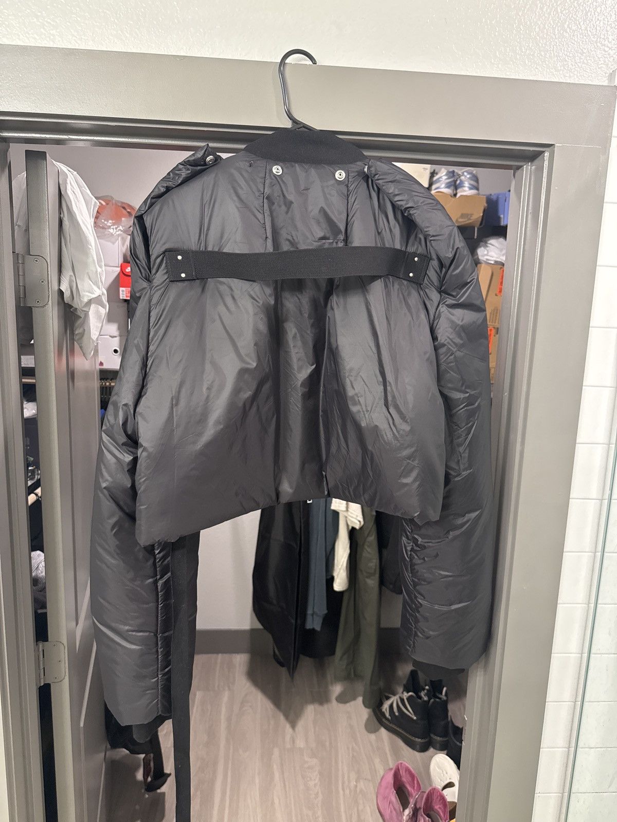 Rick Owens Drkshdw Rick Owens DRKSHDW Convertible Jacket Size US XL / EU 56 / 4 - 3 Thumbnail