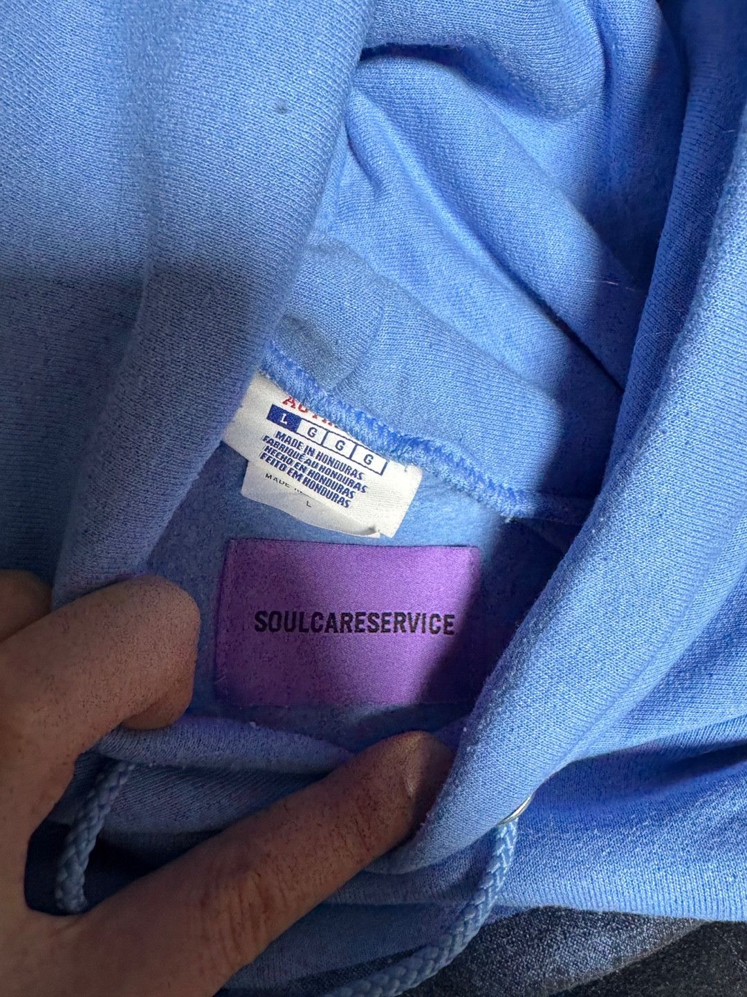 Champion × Pyrex Vision soulcareservice culture hoodie Size US L / EU 52-54 / 3 - 3 Thumbnail