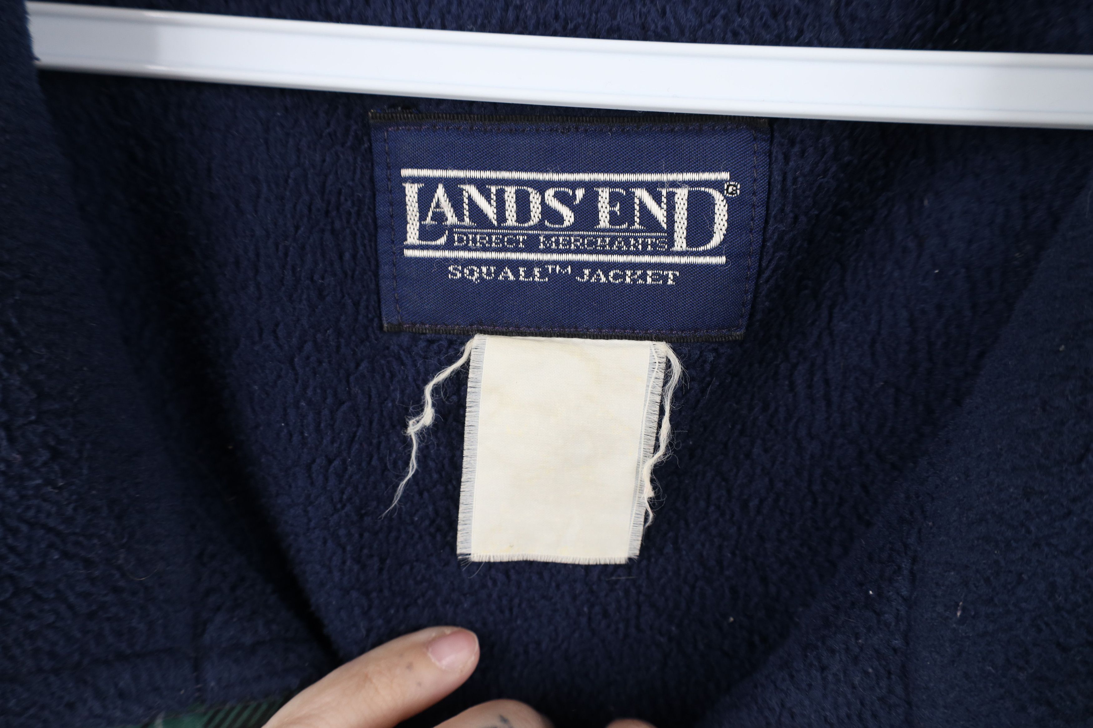 Lands' End Vintage 90s Lands End Lined Squall Bomber Jacket Plaid Size US XXL / EU 58 / 5 - 9 Thumbnail
