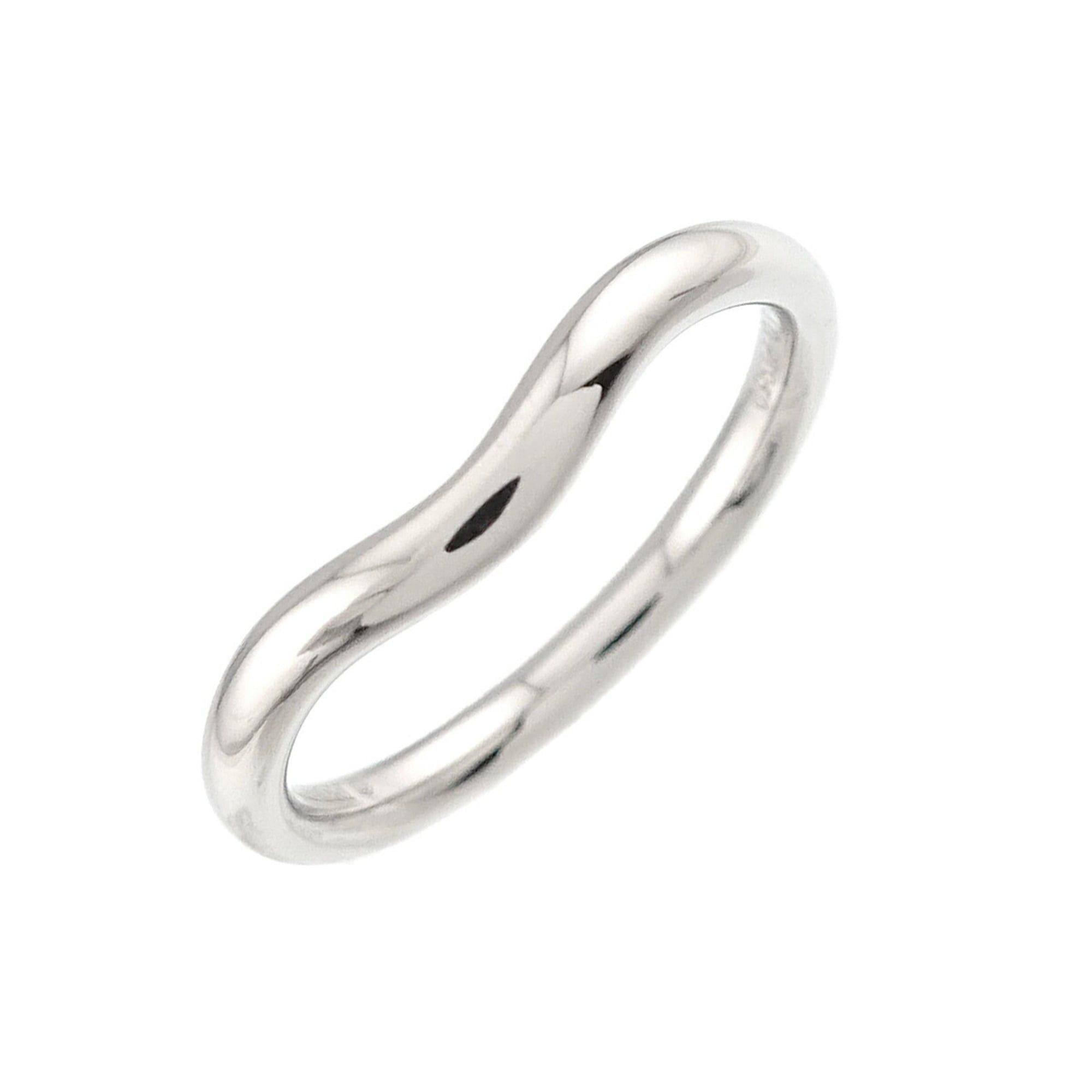 Tiffany & Co. Tiffany & Co. Curved Band Ring (Pt Platinum) Size ONE SIZE - 1 Thumbnail