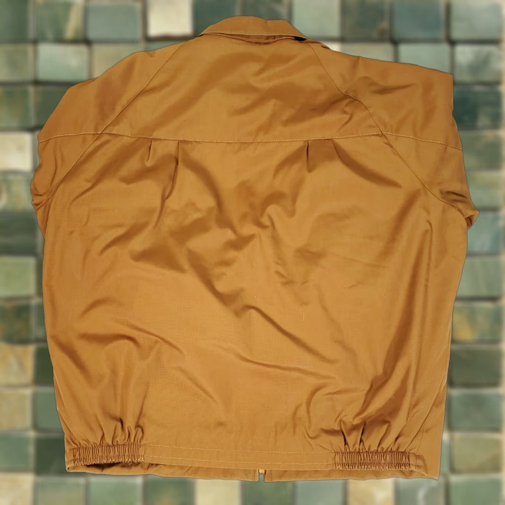 Sears VTG 70s Sears Sportsmaster Perma-Prest Jacket Mens L Beige Workwear Stains Bomber Jacket Size US L / EU 52-54 / 3 - 1 Thumbnail