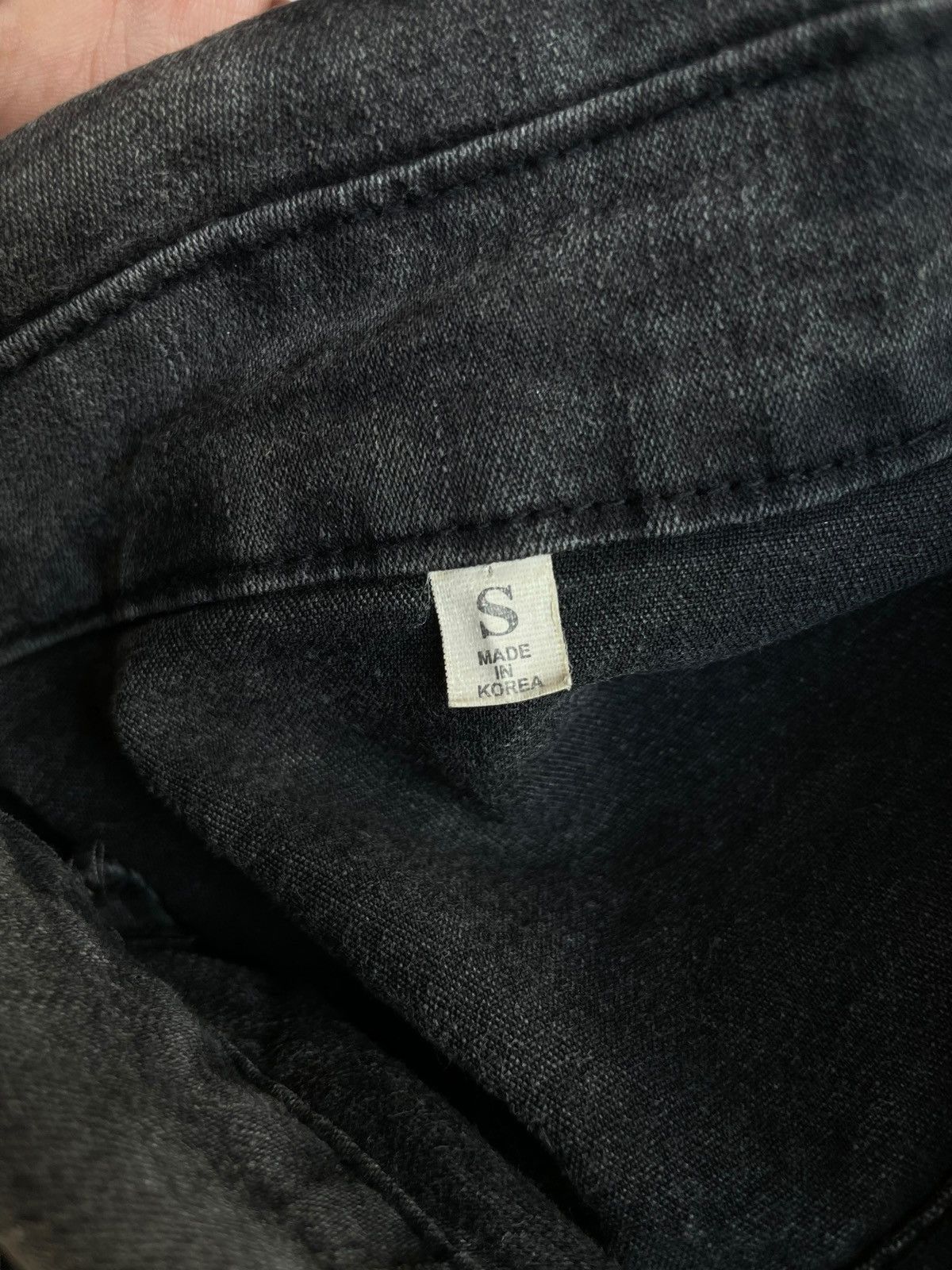 Japanese Brand 2000s Punk Gothic washed black shirt Jacket Size US XS / EU 42 / 0 - 4 Thumbnail