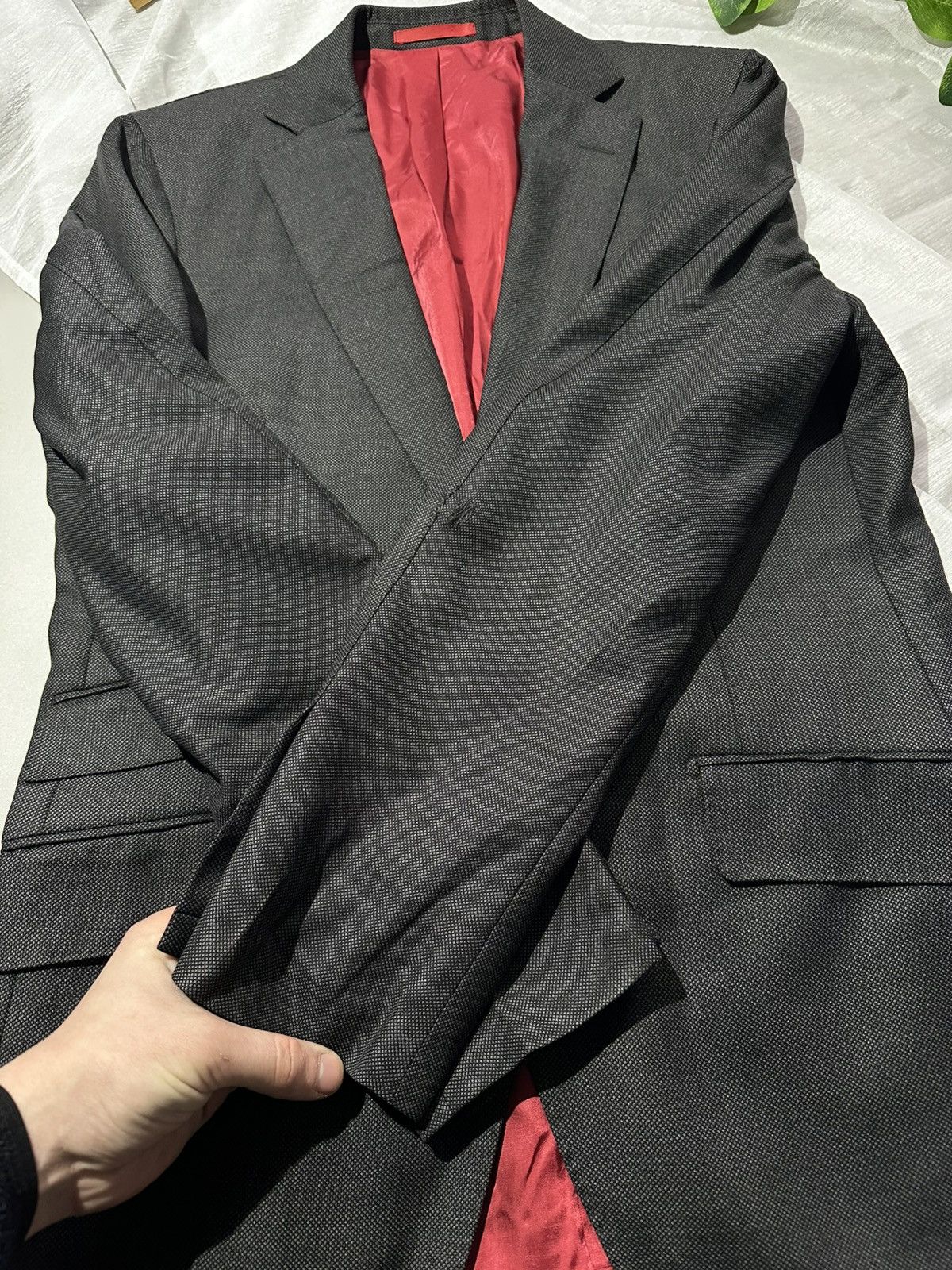 Suitsupply Blazer Pure Wool Super 150's Vitale Barberis Canonico Italy Size 48R - 8 Thumbnail