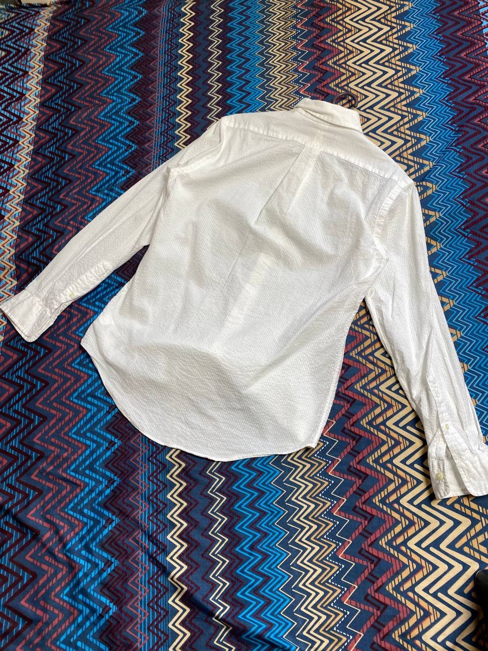 Polo Ralph Lauren × Ralph Lauren × Vintage 90s Vintage POLO RALPH LAUREN Waffle Button Up Shirt Size US XS / EU 42 / 0 - 13 Thumbnail