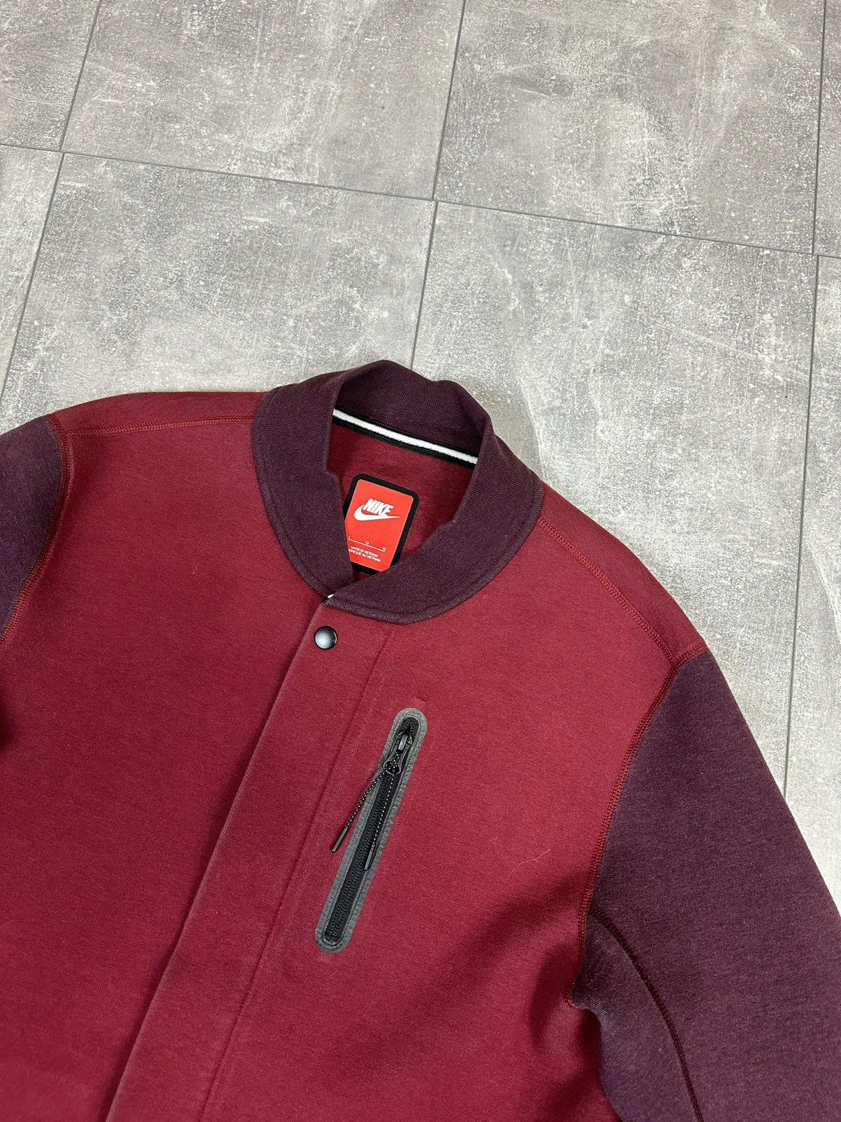 Vintage Men’s Nike tech fleece bomber jacket Size US L / EU 52-54 / 3 - 8 Thumbnail