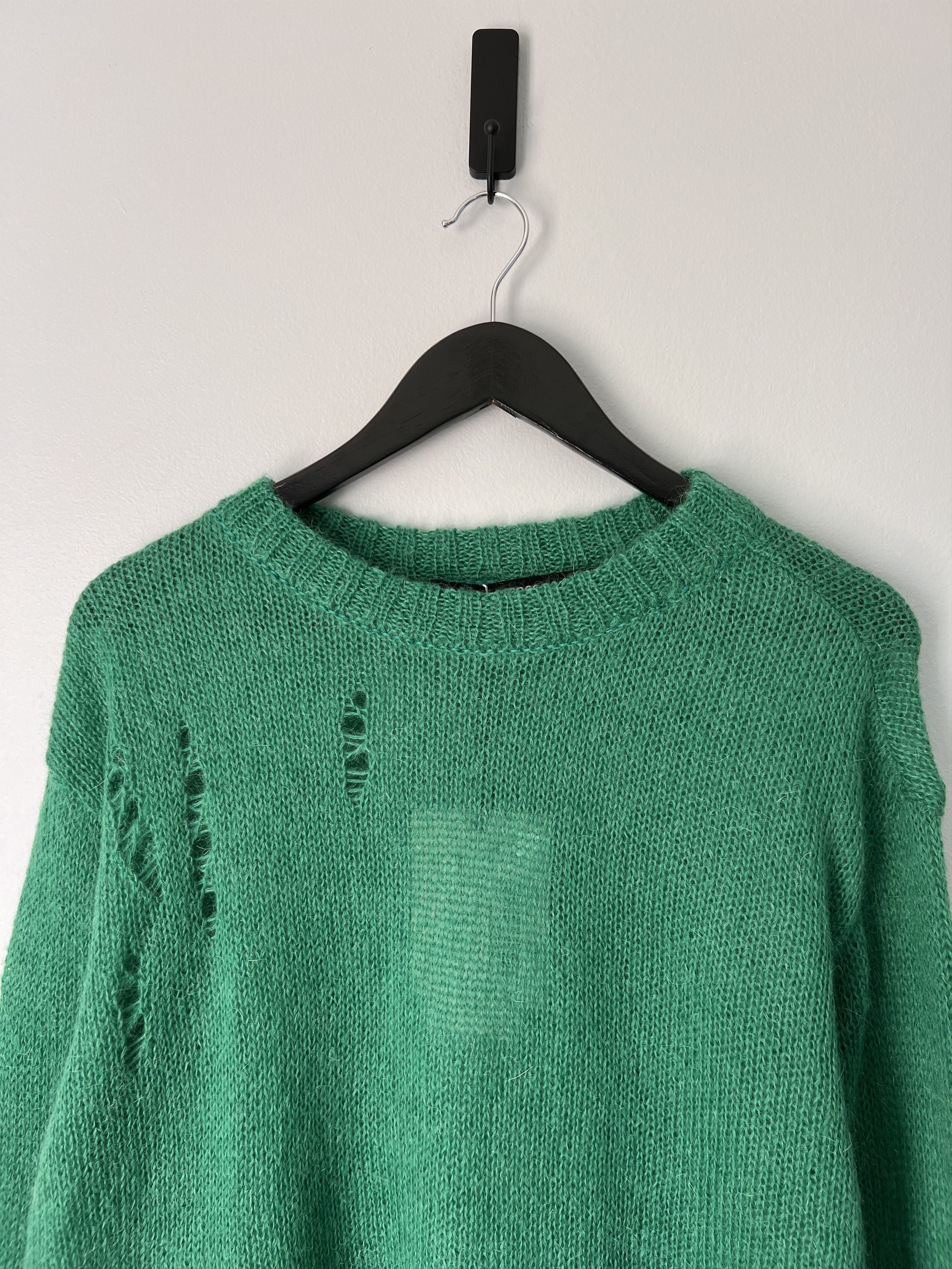 Andersson Bell Andersson Bell ADSB Mohair Sweater in Green Size US L / EU 52-54 / 3 - 2 Thumbnail