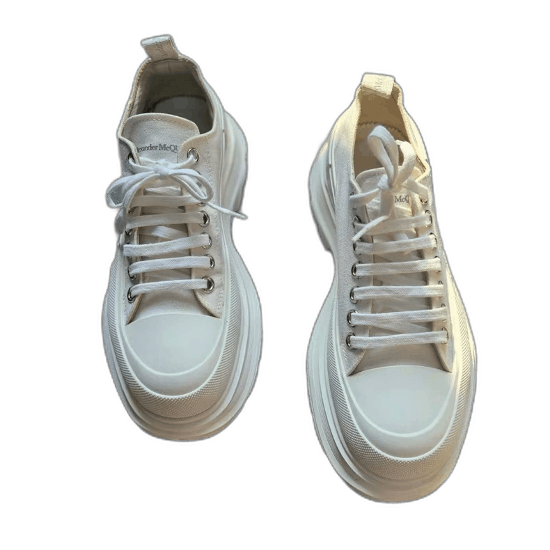 Alexander McQueen ALEXANDER MCQUEEN White Martin Boots Size 40 Size US 10.5 / EU 43-44 - 1 Thumbnail