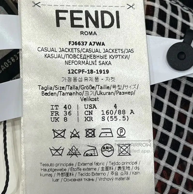 Fendi Fendi Black Cotton Jacket for Women . Size M / US 6-8 / IT 42-44 - 7 Thumbnail