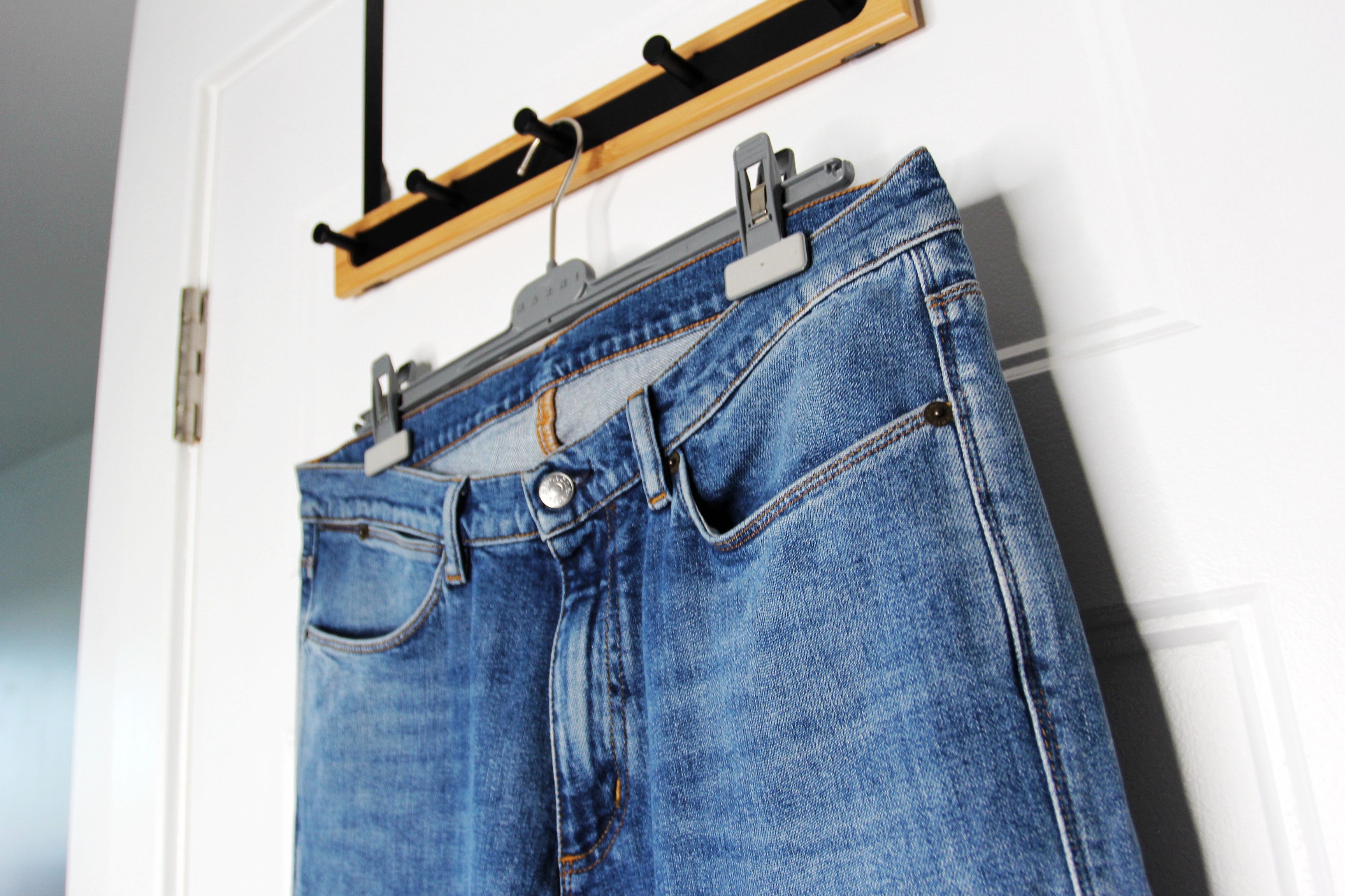 Acne Studios BNWT AW22 ACNE STUDIOS MAX MID BLUE SLIM FIT JEANS 34 Size US 34 / EU 50 - 4 Thumbnail