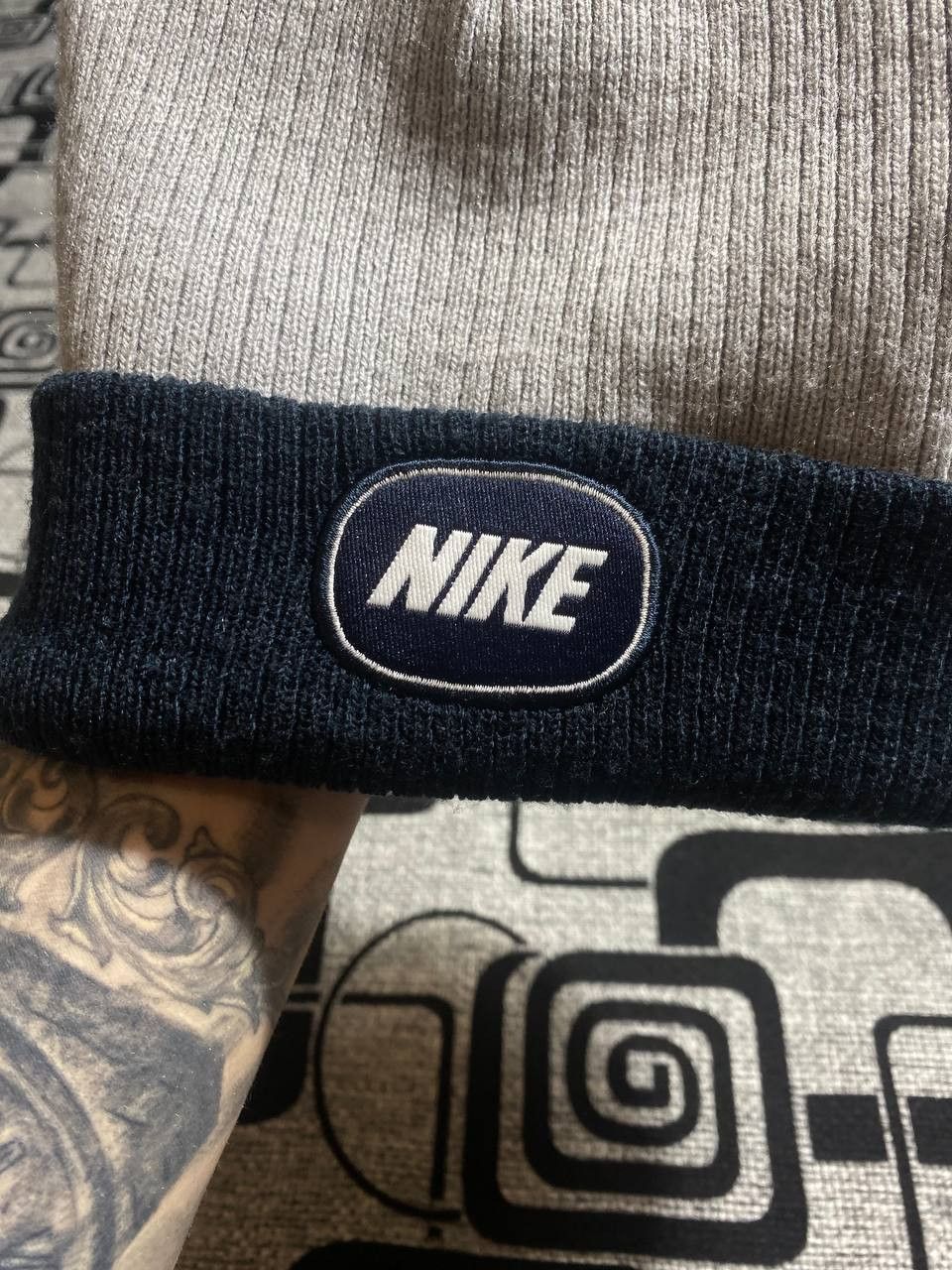 Nike Vintage Fur Faux Fuzzy Y2k Ushanka Hat Size ONE SIZE - 6 Thumbnail