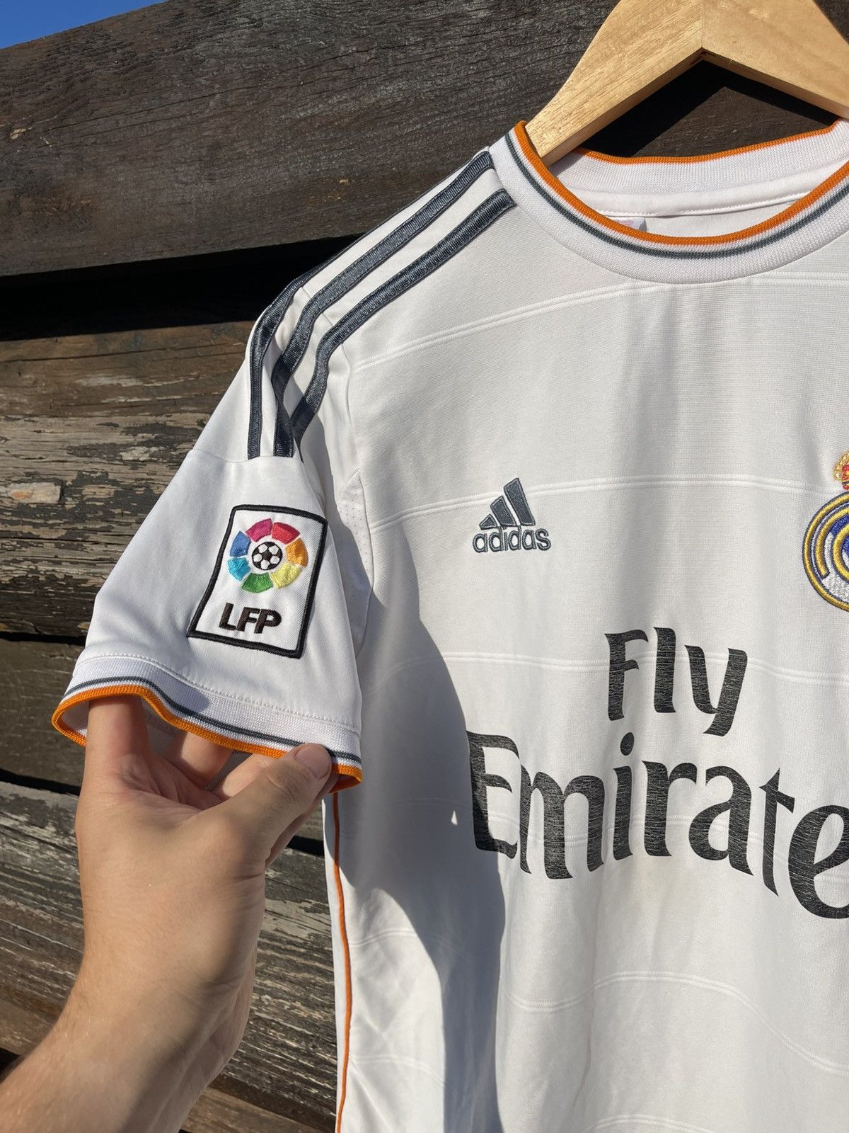 Adidas 2013 Adidas Real Madrid Soccer jersey Ronaldo Era Size US XS / EU 42 / 0 - 6 Thumbnail