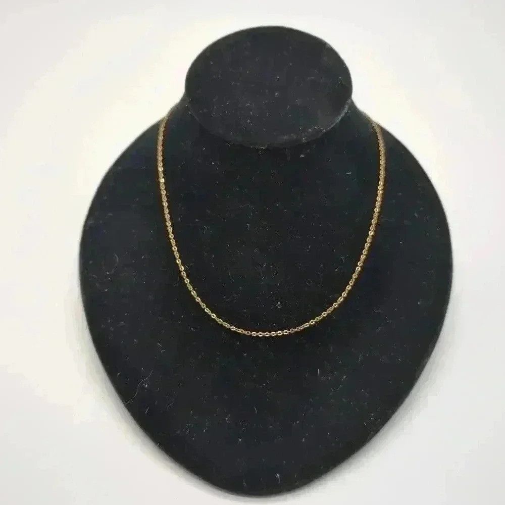 Designer 18 inch gold tone Rope chain Vintage estate piece Size ONE SIZE - 1 Thumbnail