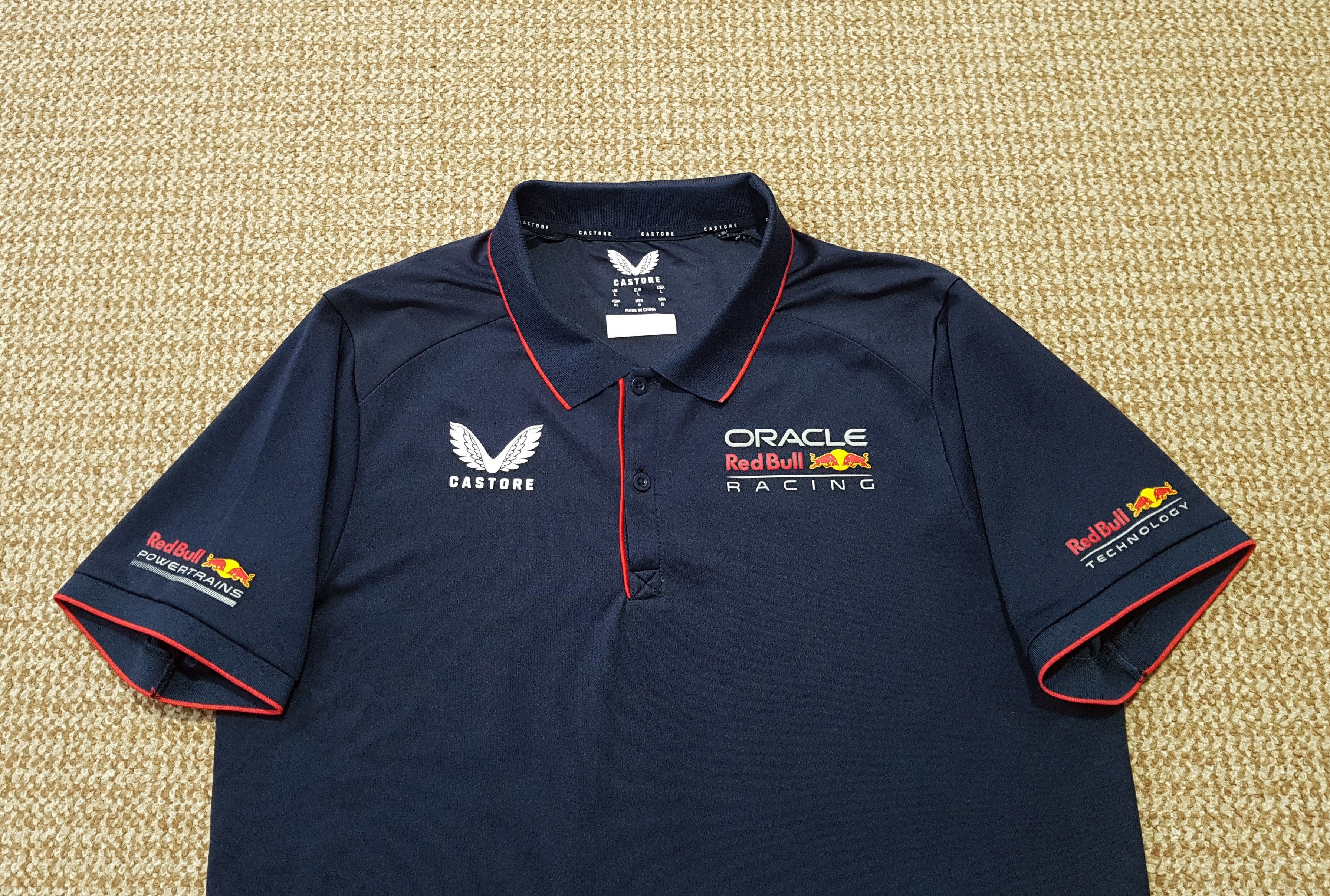 Castore Castore Oracle Red Bull Racing Polo Shirt sz L Size US L / EU 52-54 / 3 - 2 Thumbnail