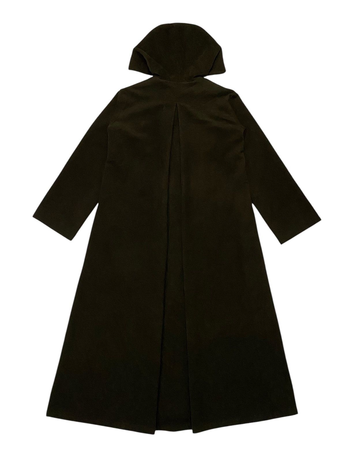 Yohji Yamamoto Y’s Yohji Yamamoto Wool Hoodie Long Coats Size L / US 10 / IT 46 - 5 Thumbnail