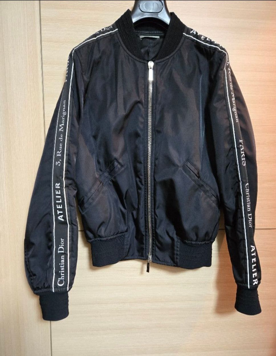 Dior Dior Homme 18AW ATELIER Bomber Jacket (KVA Last Collection) Size US S / EU 44-46 / 1 - 1 Thumbnail