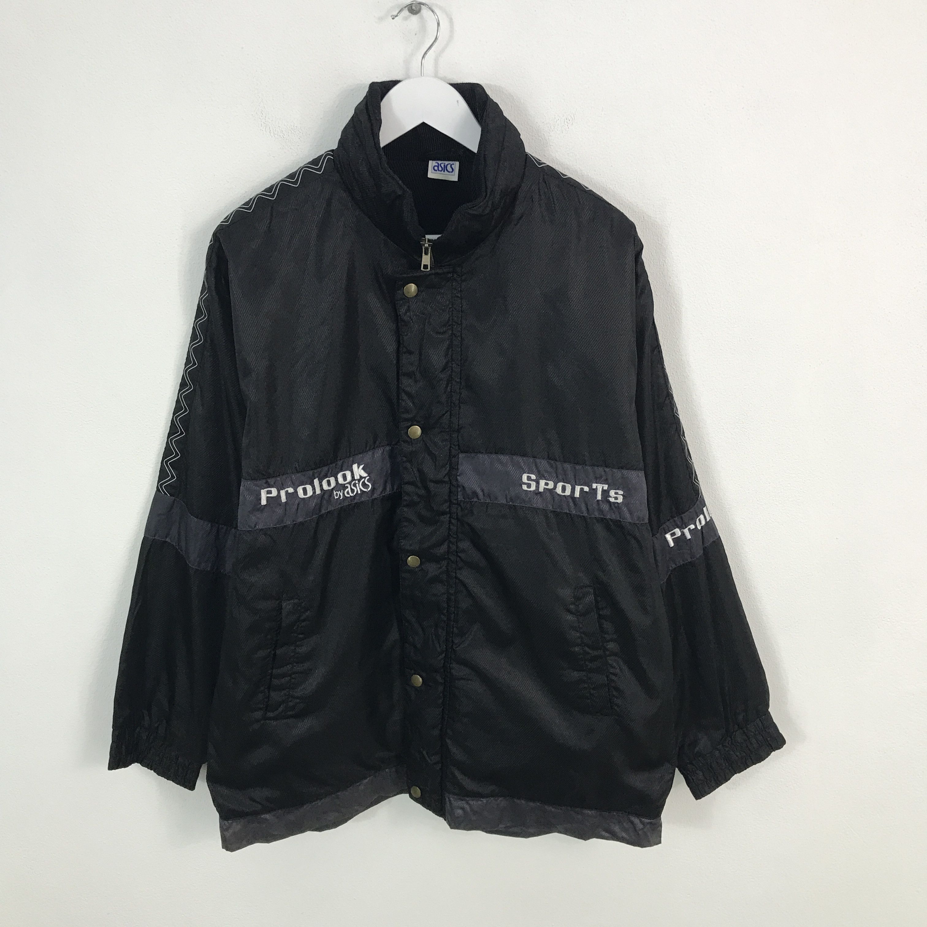 Asics Rare Asics prolook sports Zipper jacket Size US L / EU 52-54 / 3 - 1 Thumbnail