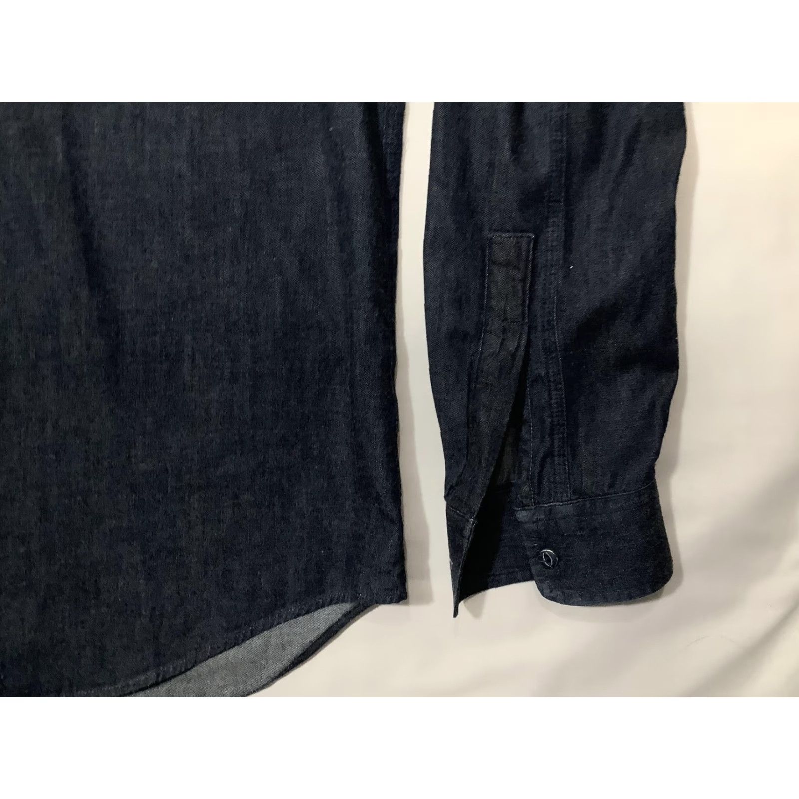 Flint And Tinder Flint and Tinder Shirt Mens 2XL Blue Denim Western Long Sleeve Workwear USA Size US XXL / EU 58 / 5 - 4 Thumbnail