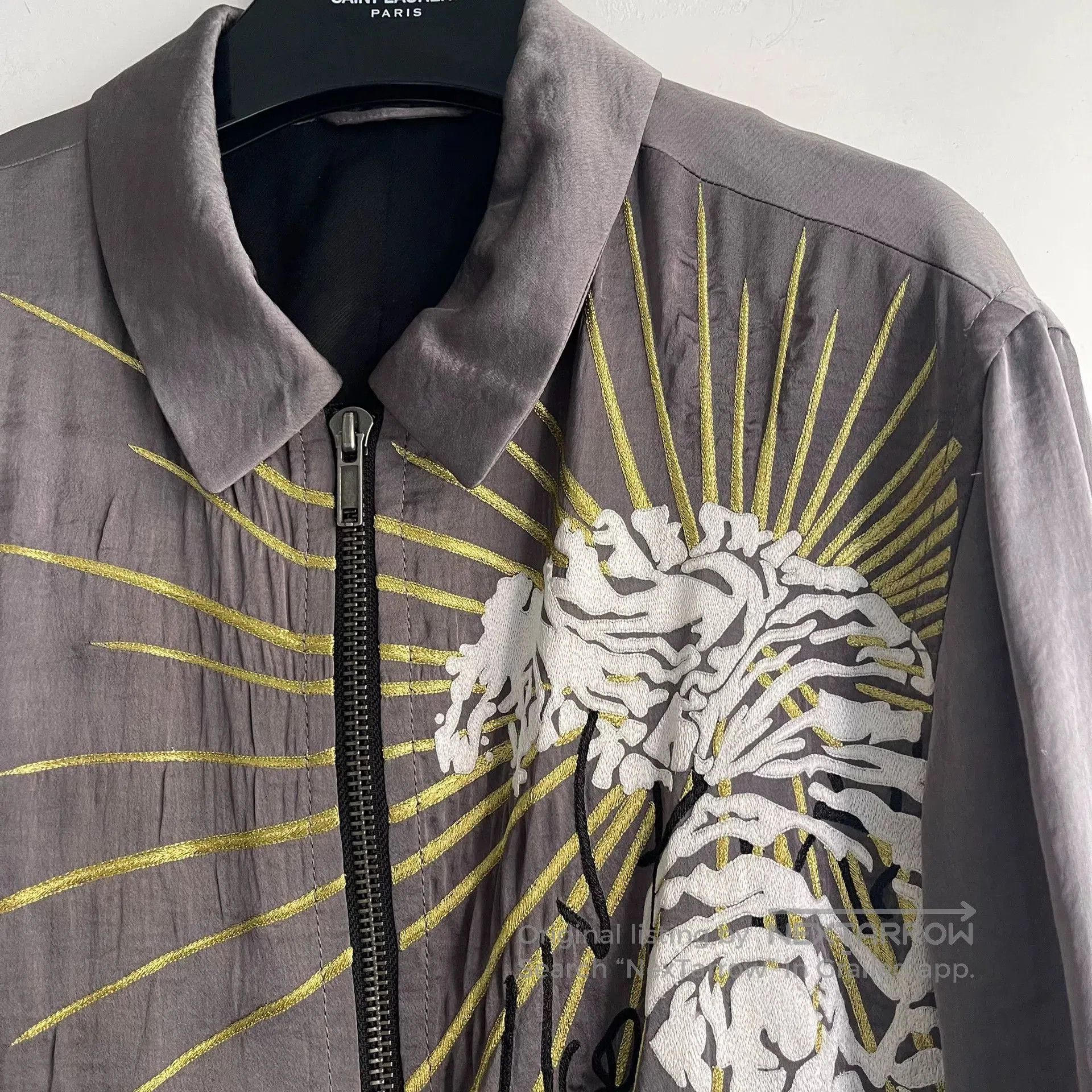 Haider Ackermann haider ackermann silk embroidered jacket size L. Size L / US 10 / IT 46 - 1 Thumbnail