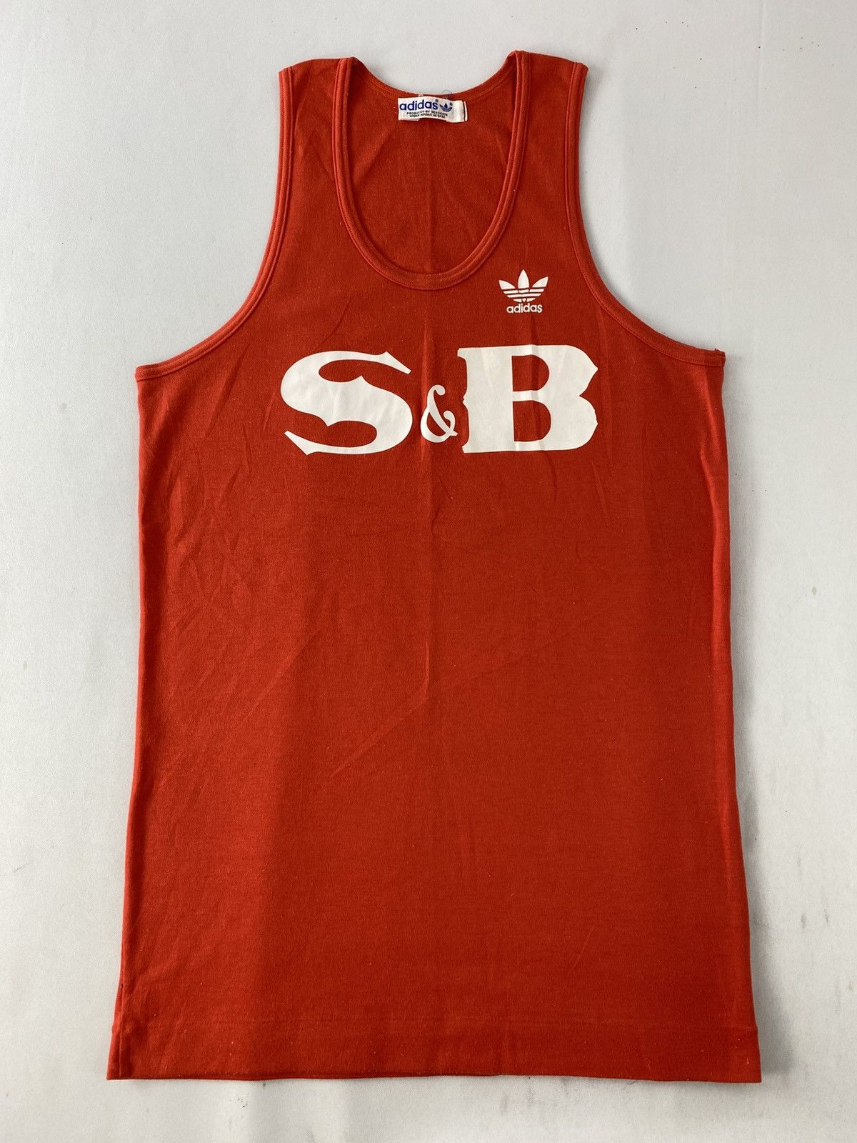 Adidas 90s Adidas S&B Iconic Trifoil Trikot Tank Top Sleeveless Size US S / EU 44-46 / 1 - 3 Thumbnail