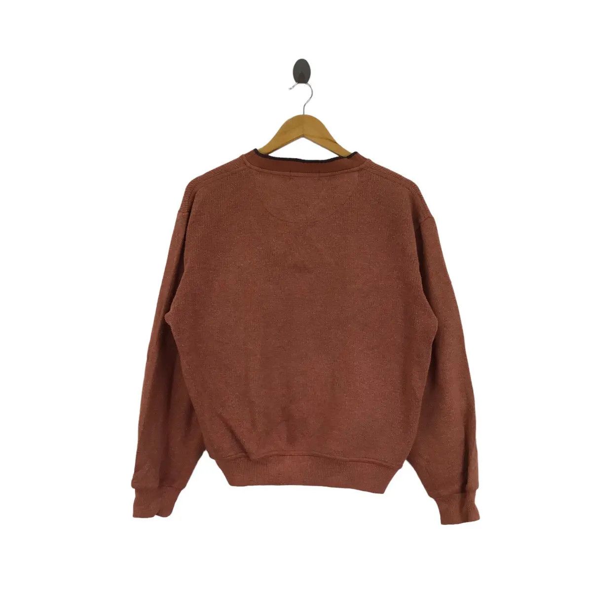 Vintage Vtg 90’ CLAUDIO VALENTINO PARIS Henley Made In Japan sweater Size M / US 6-8 / IT 42-44 - 4 Thumbnail
