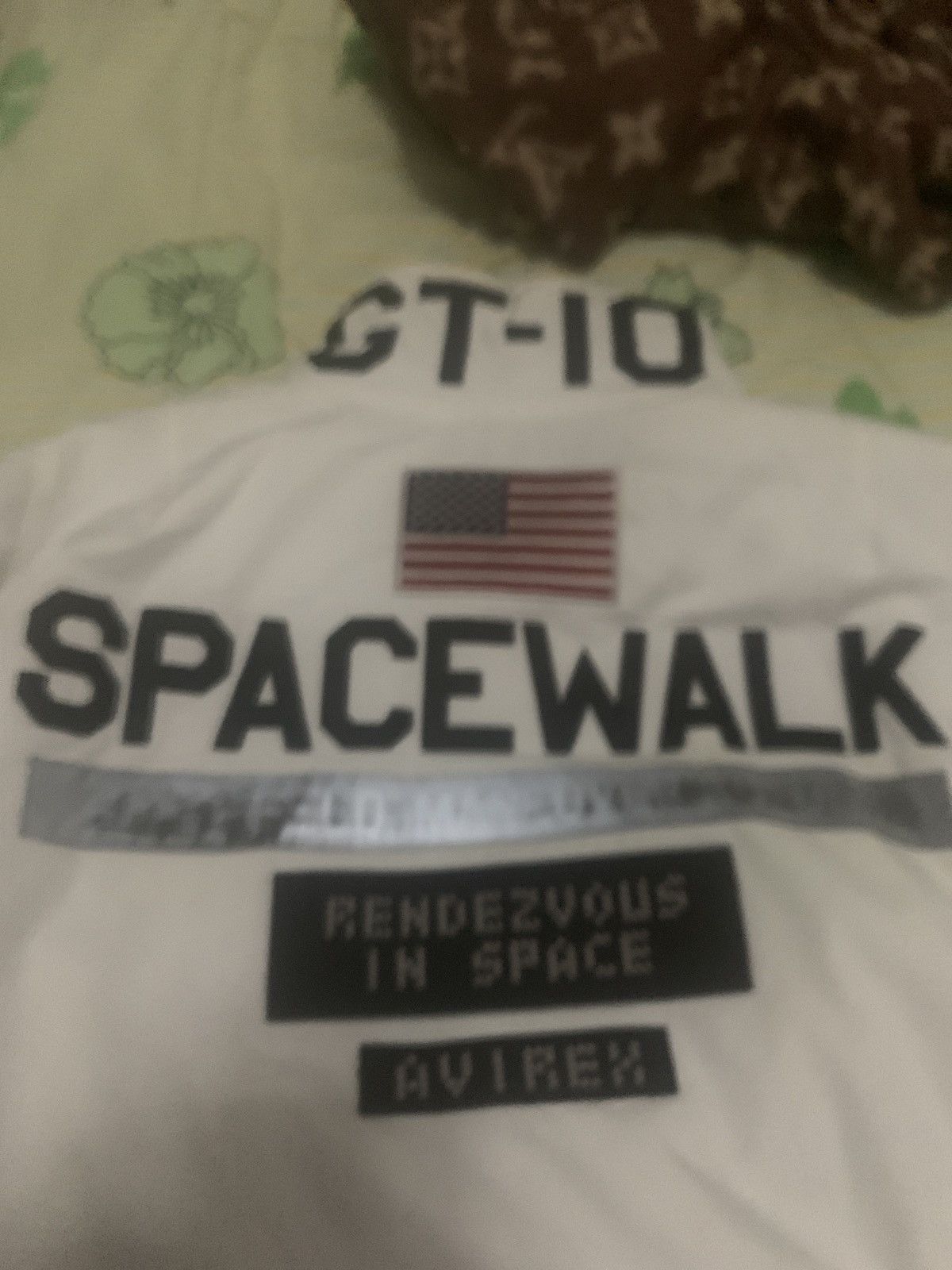 Avirex bomber jacket AVIREX rare item edition "space walk" Size US L / EU 52-54 / 3 - 10 Thumbnail