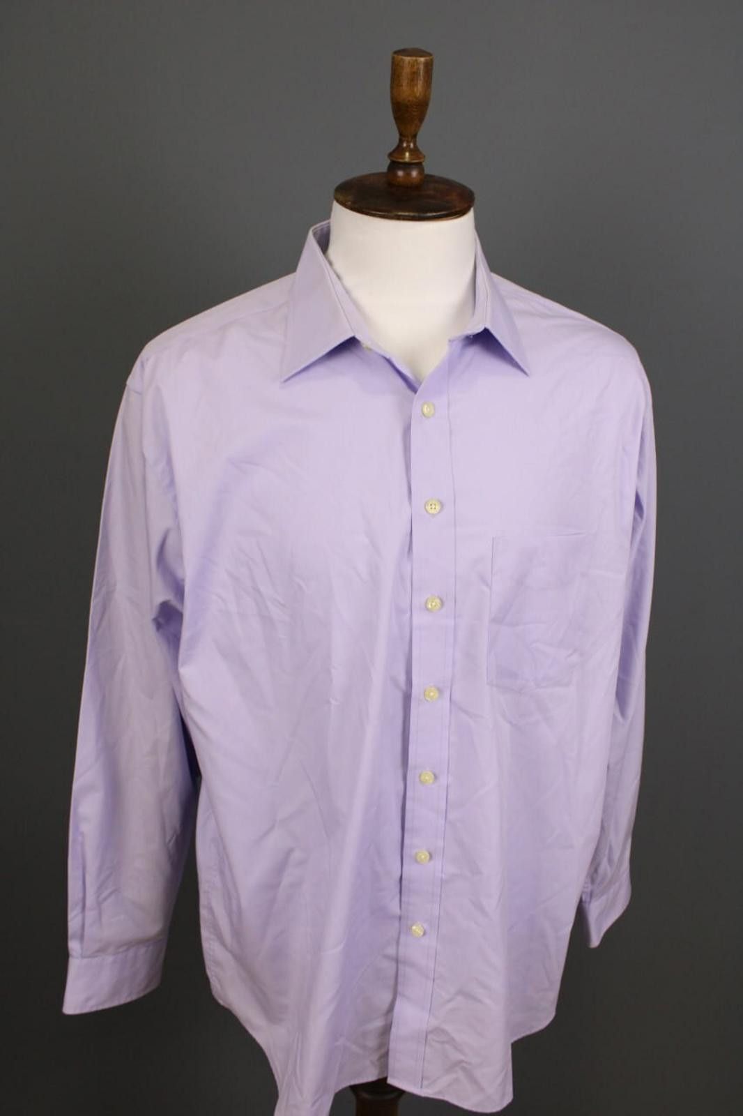 Designer Balmain Paris Purple Long Sleeve Button Down Shirt Size 44 Size US M / EU 48-50 / 2 - 4 Thumbnail