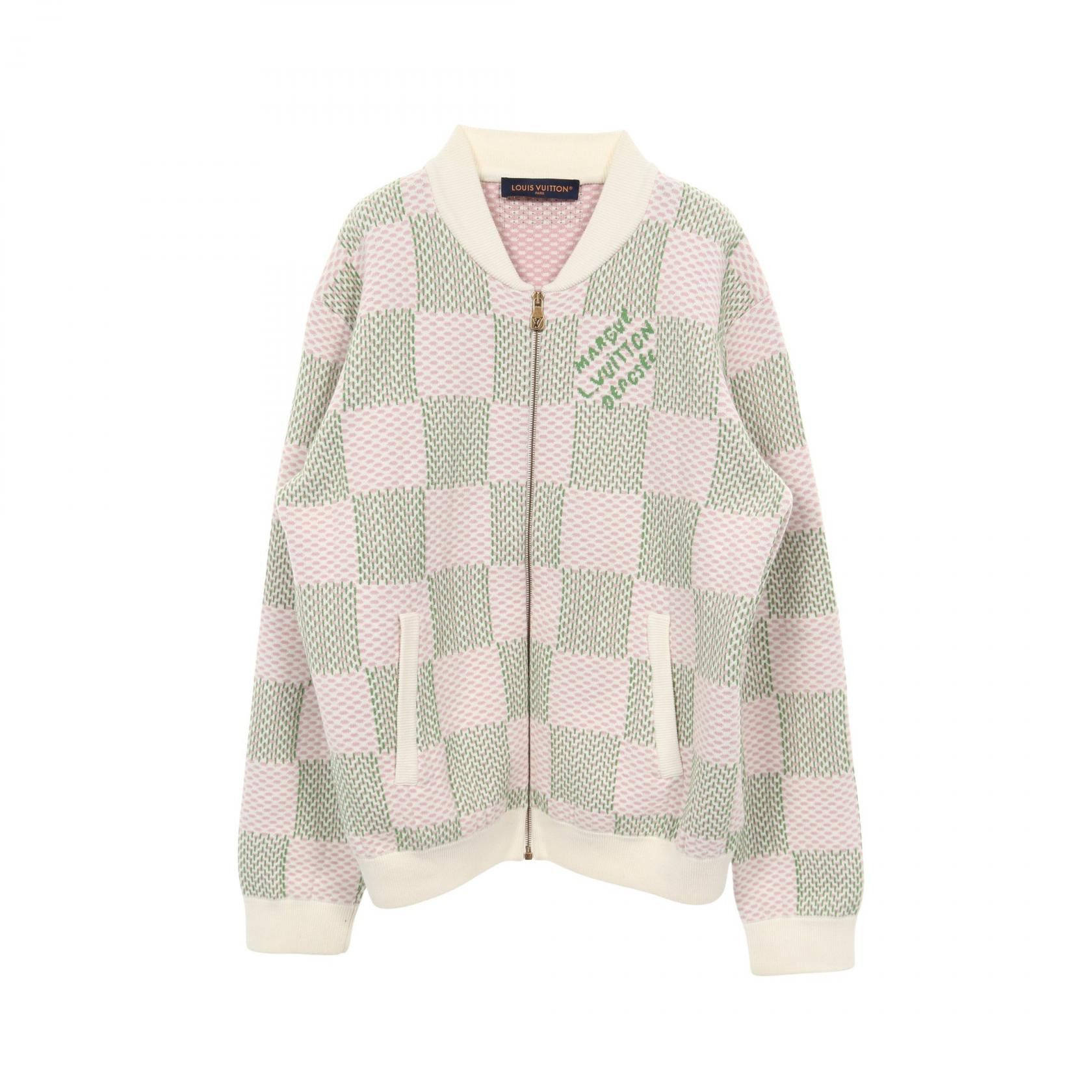 Louis Vuitton Louis Vuitton Louis Vuitton Damier Jacquard Cotton Jacket Textile Outerwear DUTY FREE for USA Size ONE SIZE - 1 Thumbnail