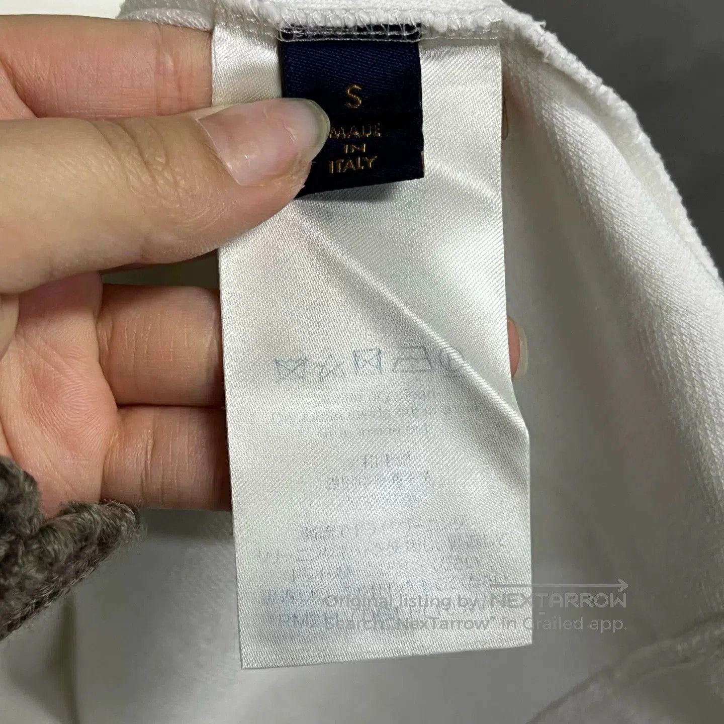Louis Vuitton Louis Vuitton White Beaded Animal Print T. Size S / US 4 / IT 40 - 4 Thumbnail
