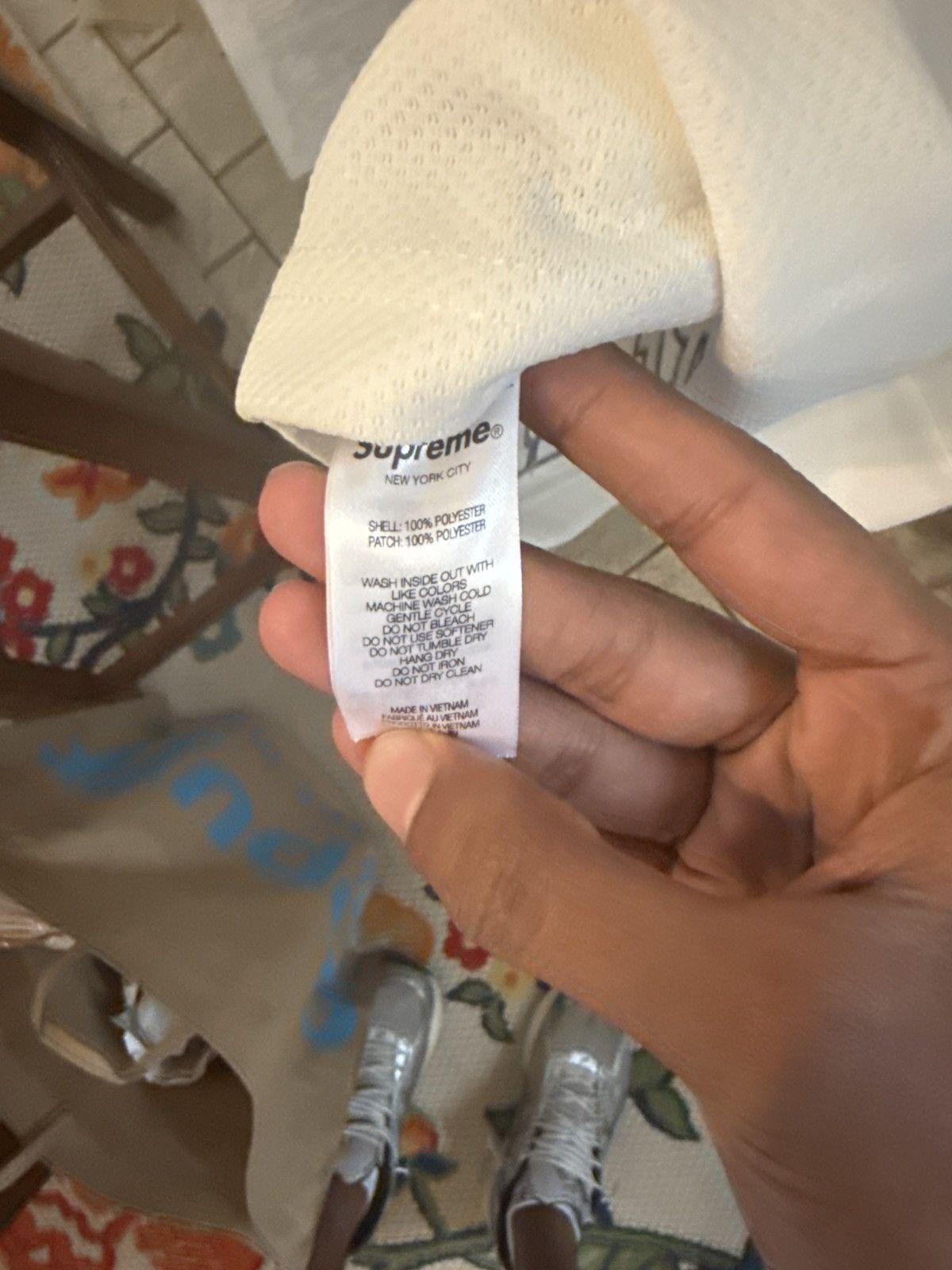Mitchell & Ness × Supreme Supreme UNC Hocket Jersey Size US L / EU 52-54 / 3 - 6 Thumbnail