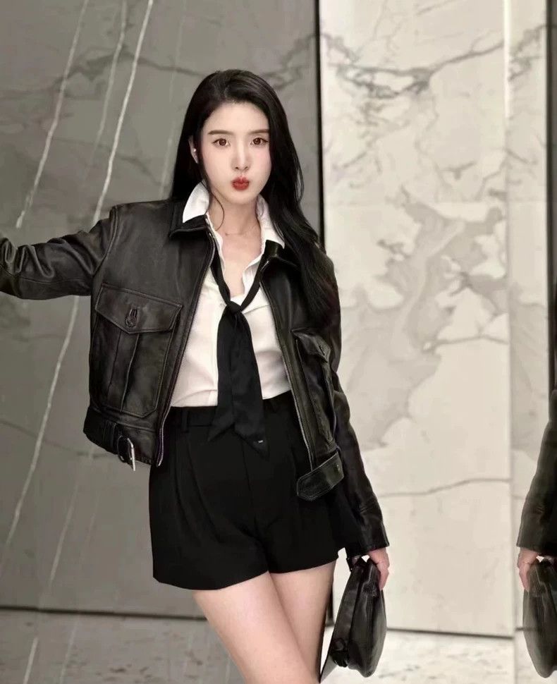 Saint Laurent Paris saint Laurent parisAviator Jacket 2503-Nextarrow Size XS / US 0-2 / IT 36-38 - 2 Thumbnail
