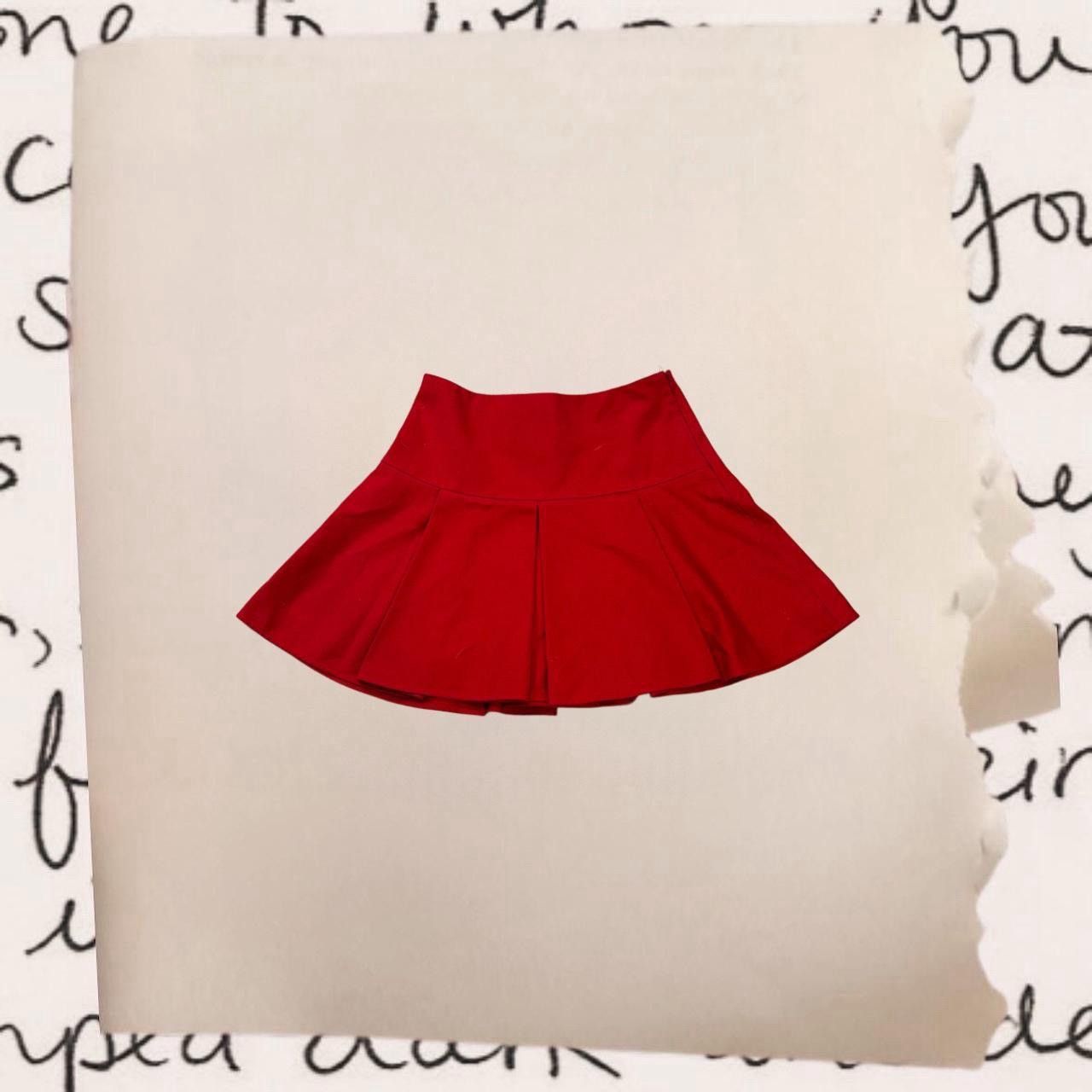 RED Valentino vintage valentino pleated mini skirt Size 26" / US 2 / IT 38 - 1 Thumbnail