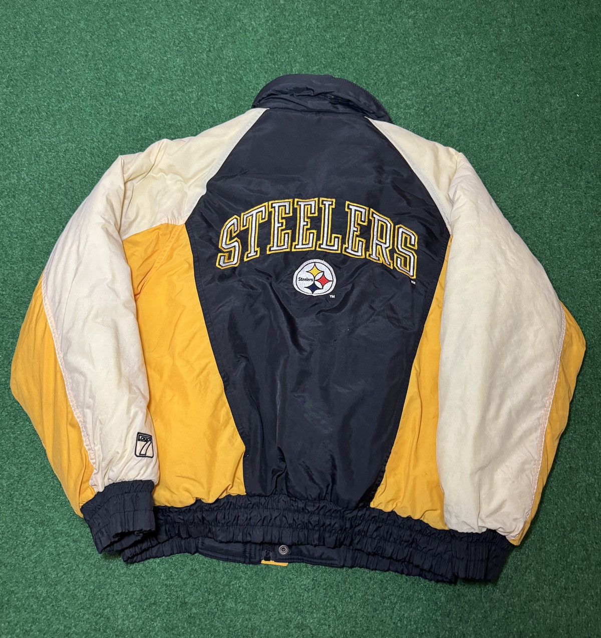 Logo 7 Vintage 90s Pittsburgh Steelers Logo 7 Retro NFL Jacket Size US M / EU 48-50 / 2 - 4 Thumbnail