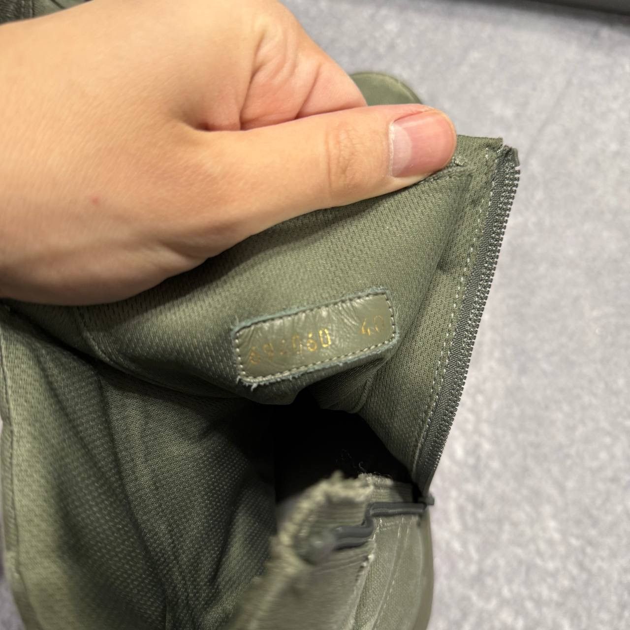 Balenciaga Balenciaga Combat Strike Boot “Worn-Out Khaki” Size US 7 / EU 40 - 12 Thumbnail