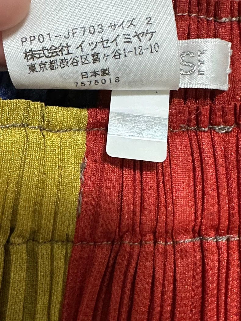 Other Issey Miyake size:2 Color-blocked pleated pants Size 30" / US 8 / IT 44 - 5 Thumbnail