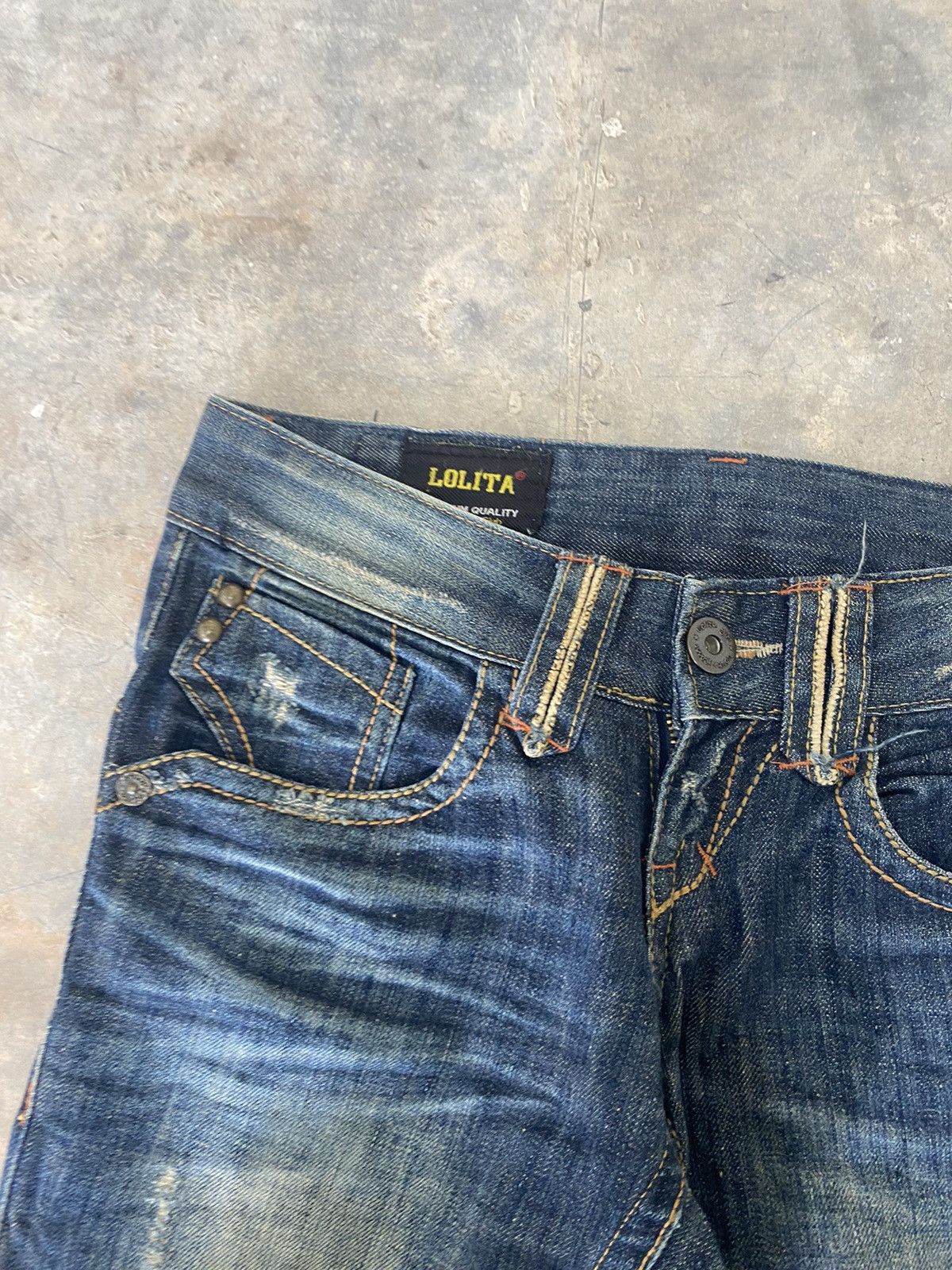 Hysteric Glamour ‼️FINAL DROP‼️ Lolita Mudwash Jeans Punk Grunge Lgb Size 29" - 5 Thumbnail