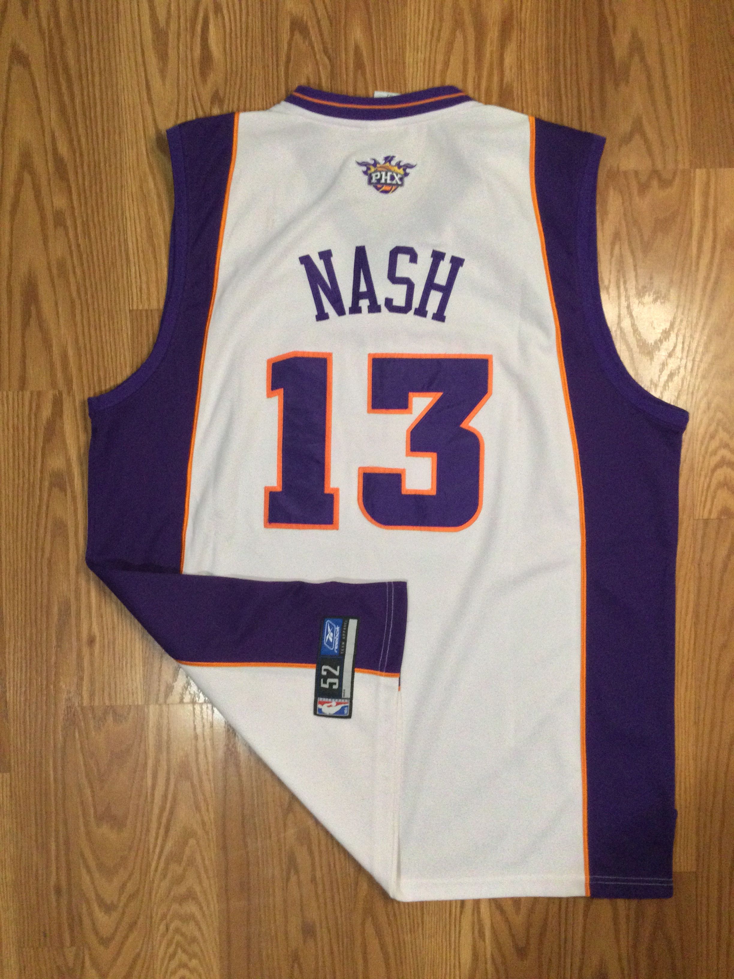 Reebok Authentic Phoenix Suns Steve Nash Reebok NBA Jersey Size US XXL / EU 58 / 5 - 8 Thumbnail