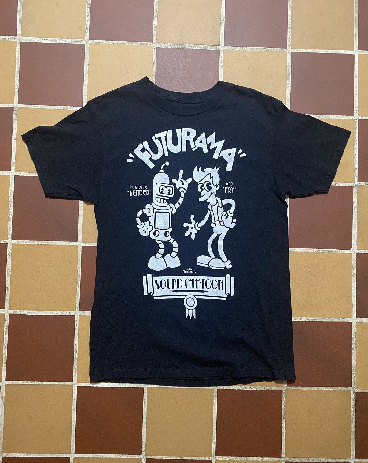 Vintage Vintage Futurama 2012 T-Shirt sound cartoon Size US M / EU 48-50 / 2 - 1 Thumbnail
