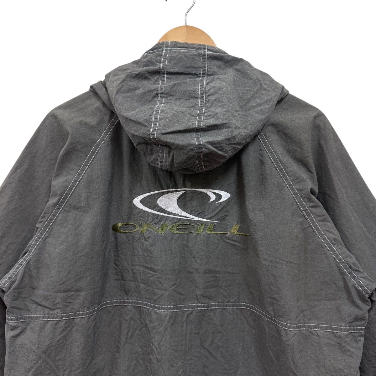 O'Neill Vintage O’neill Hoodie Jacket Big Logo Embroidered Size US L / EU 52-54 / 3 - 4 Thumbnail